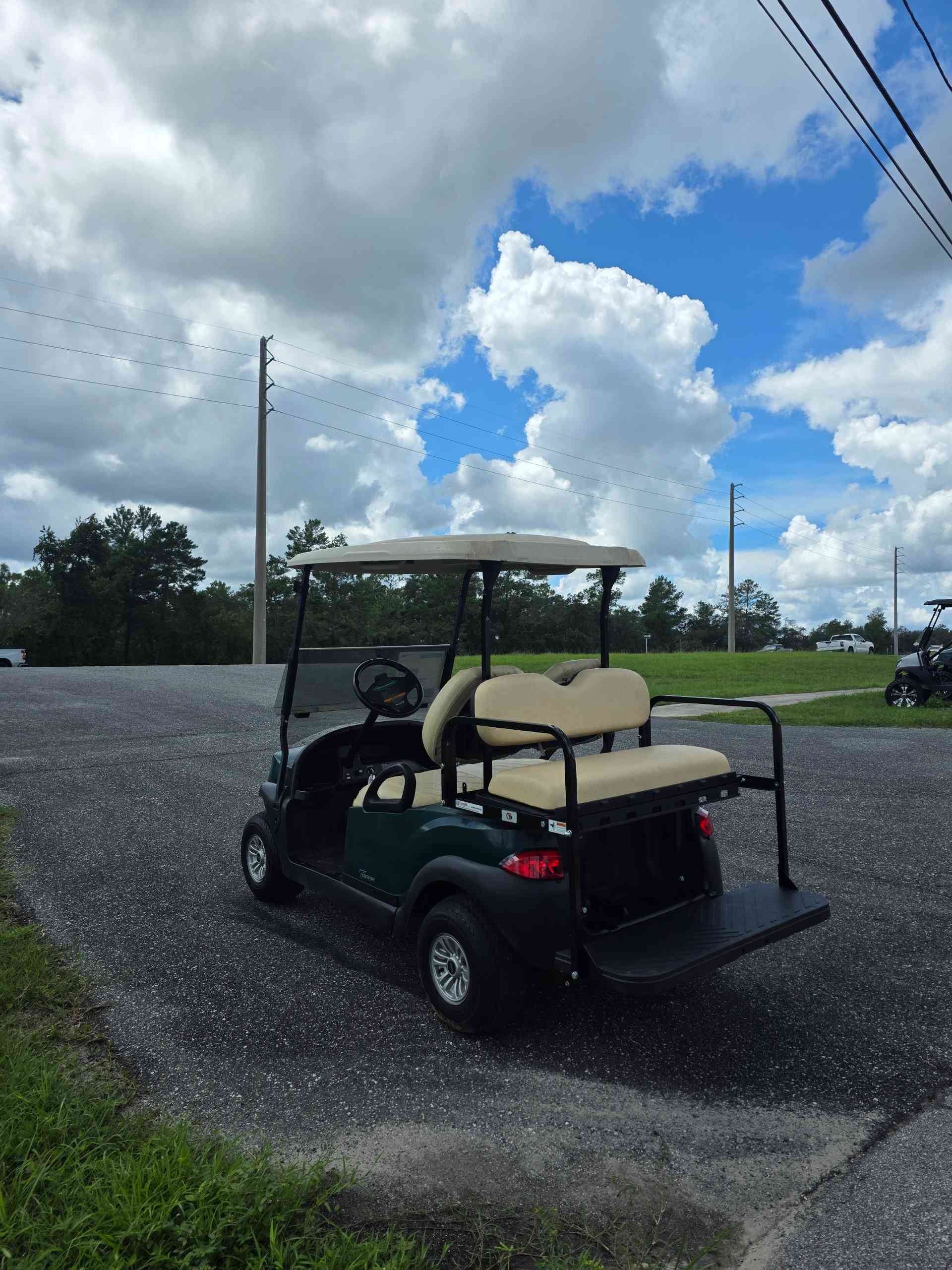 2020 Club Car Tempo Green golf cart in Green — photo 3 of 4, Lecanto, FL