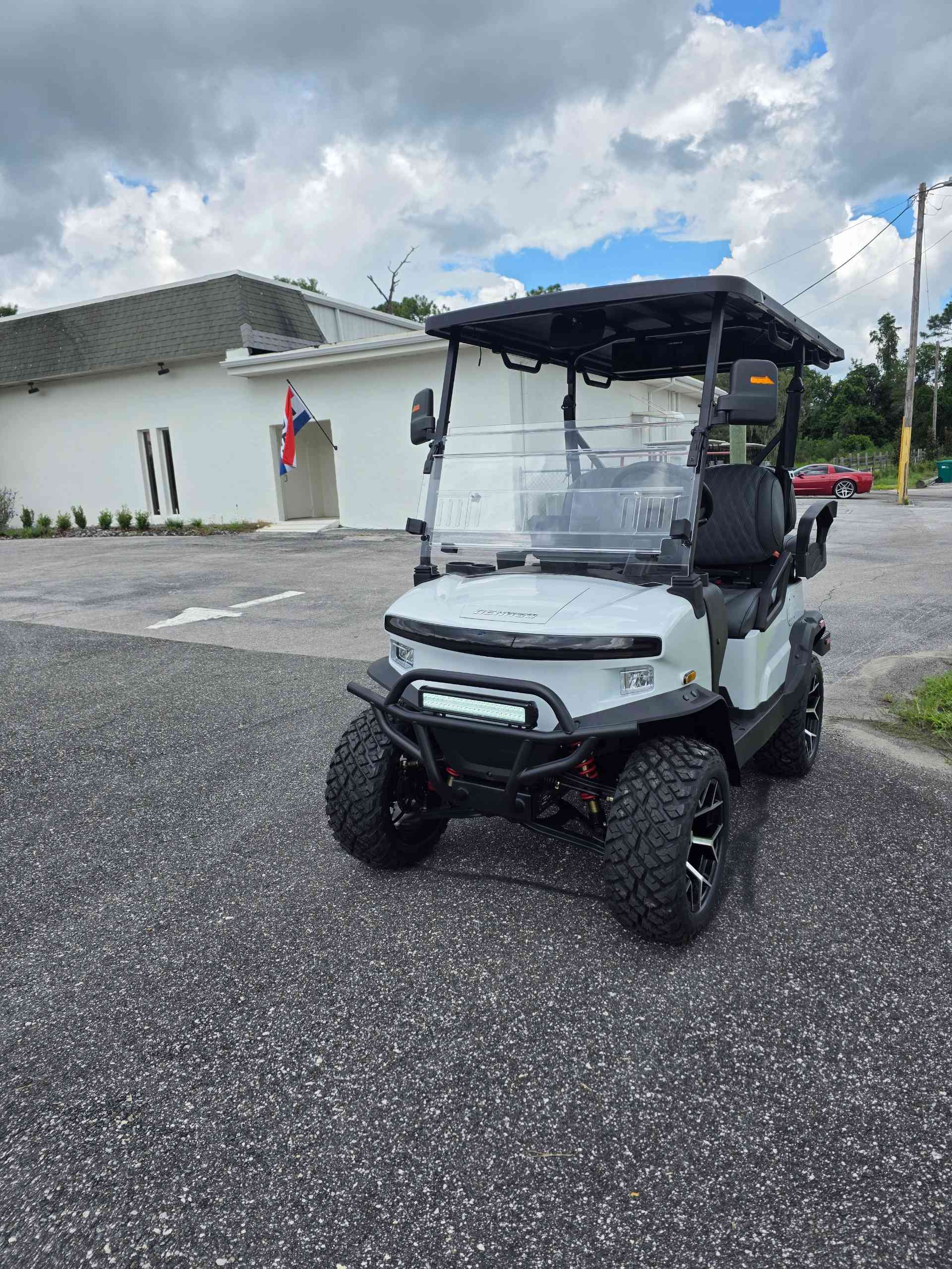 2026 Denago Nomad XL Golf Cart in White for sale at TIGON Lecanto, FL