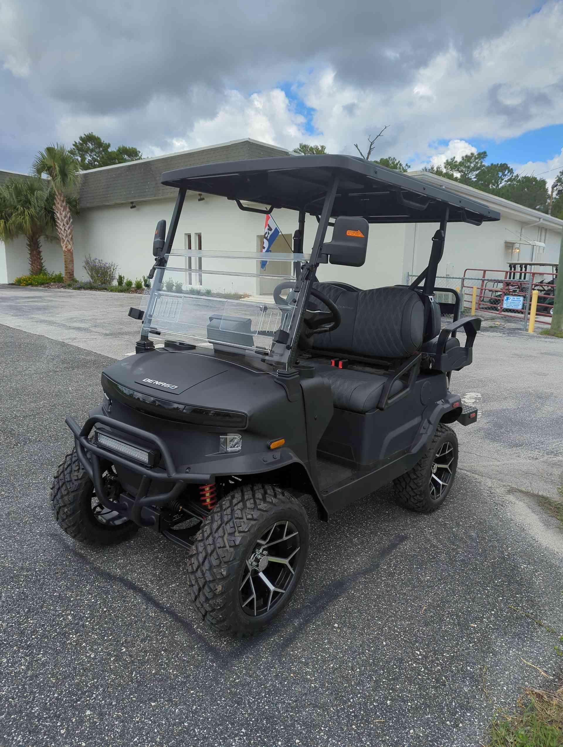 2026 Denago Nomad XL Golf Cart in Matte Black for sale at TIGON Lecanto, FL