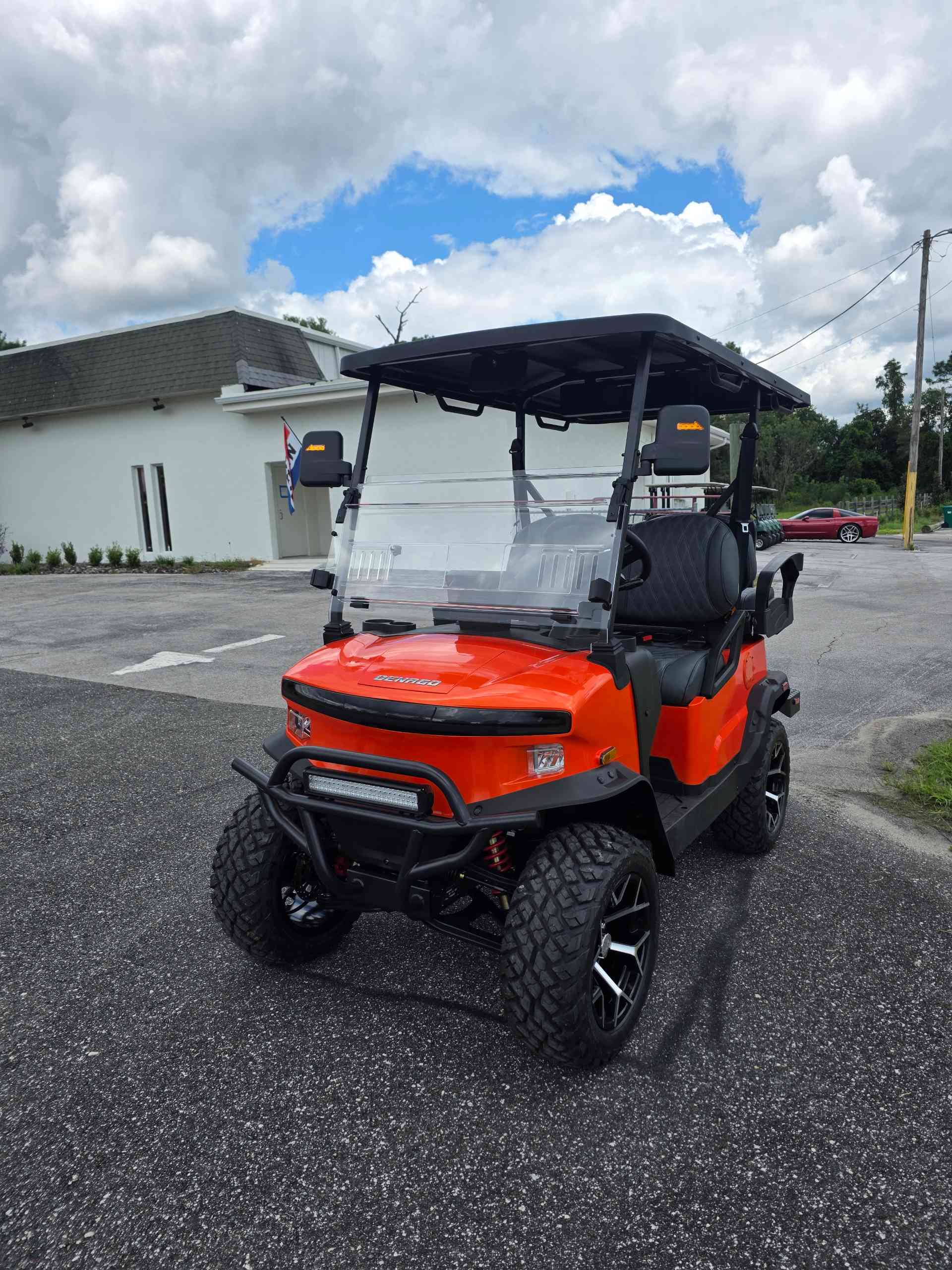 2026 Denago Nomad XL Golf Cart in Lava for sale at TIGON Lecanto, FL