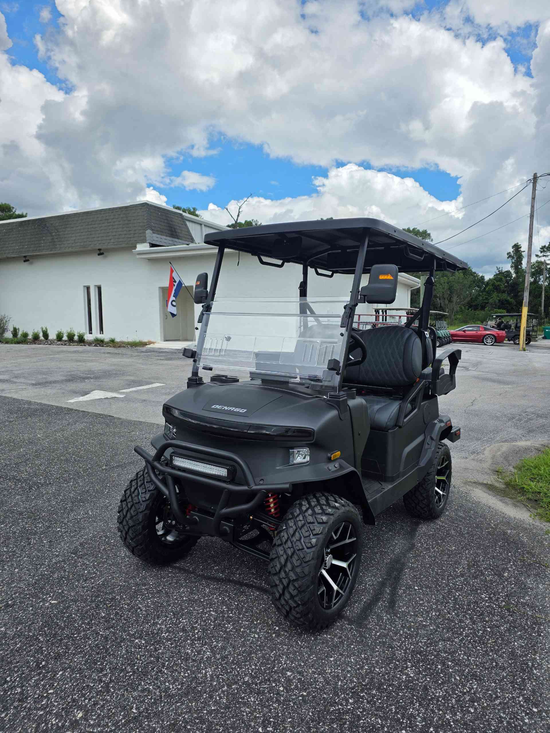 2026 Denago Nomad XL Golf Cart in Matte Black for sale at TIGON Lecanto, FL