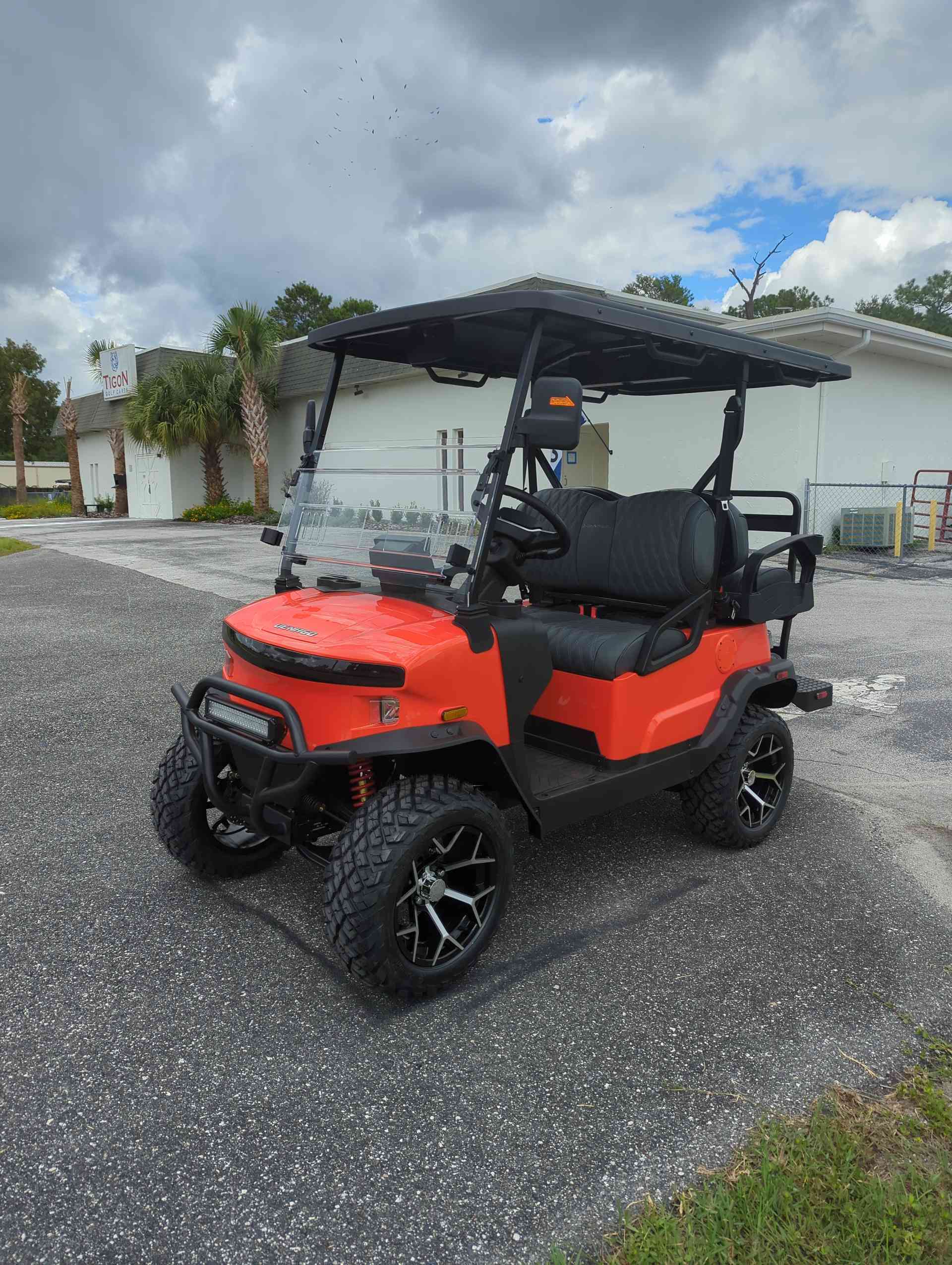2026 Denago Nomad XL Golf Cart in Lava for sale at TIGON Lecanto, FL