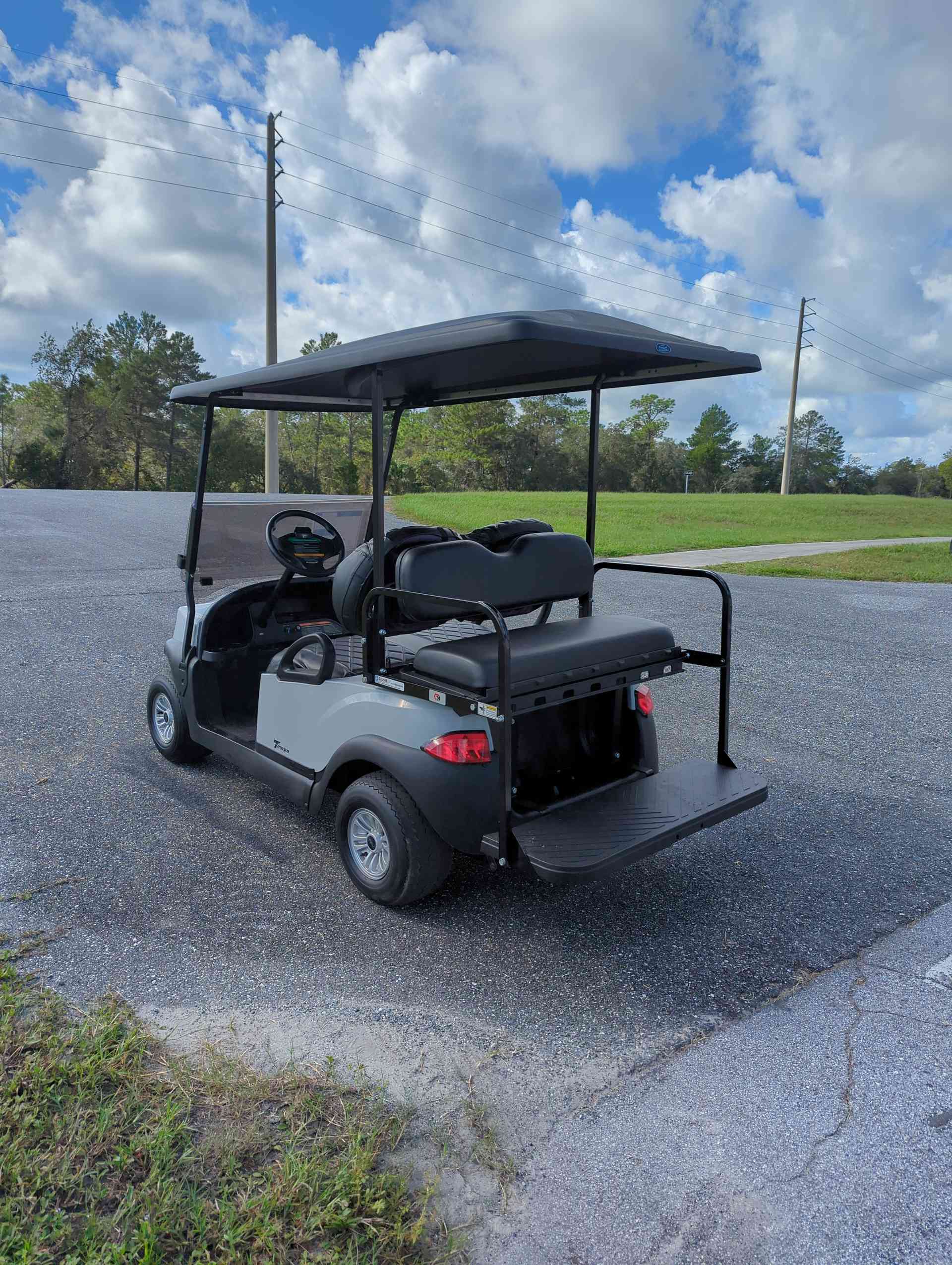 2020 Club Car Tempo Matte Titanium Gray image 3