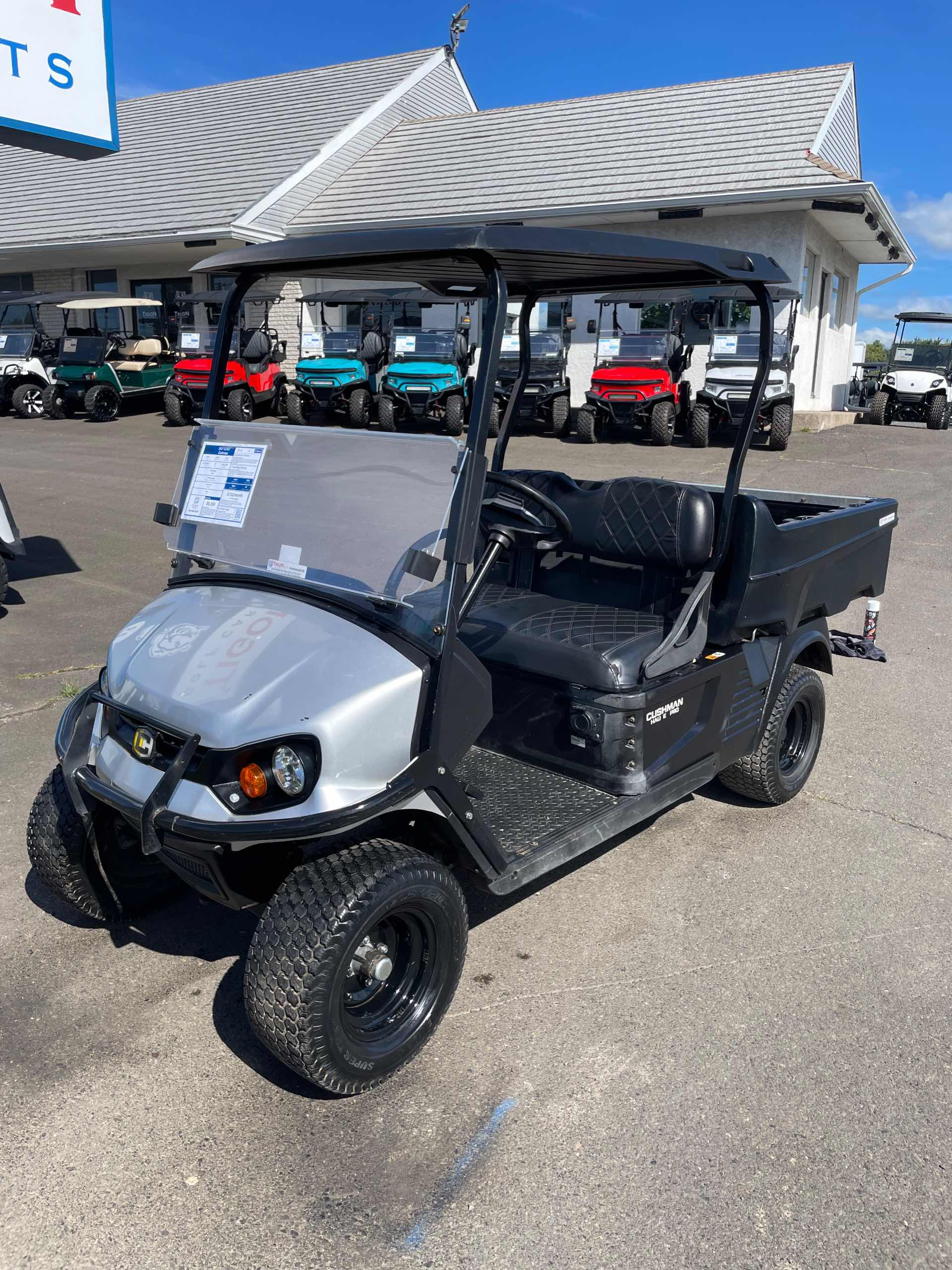 Used 2021 EZGO Cushman Golf Cart in Gray for sale at TIGON Hatfield, PA