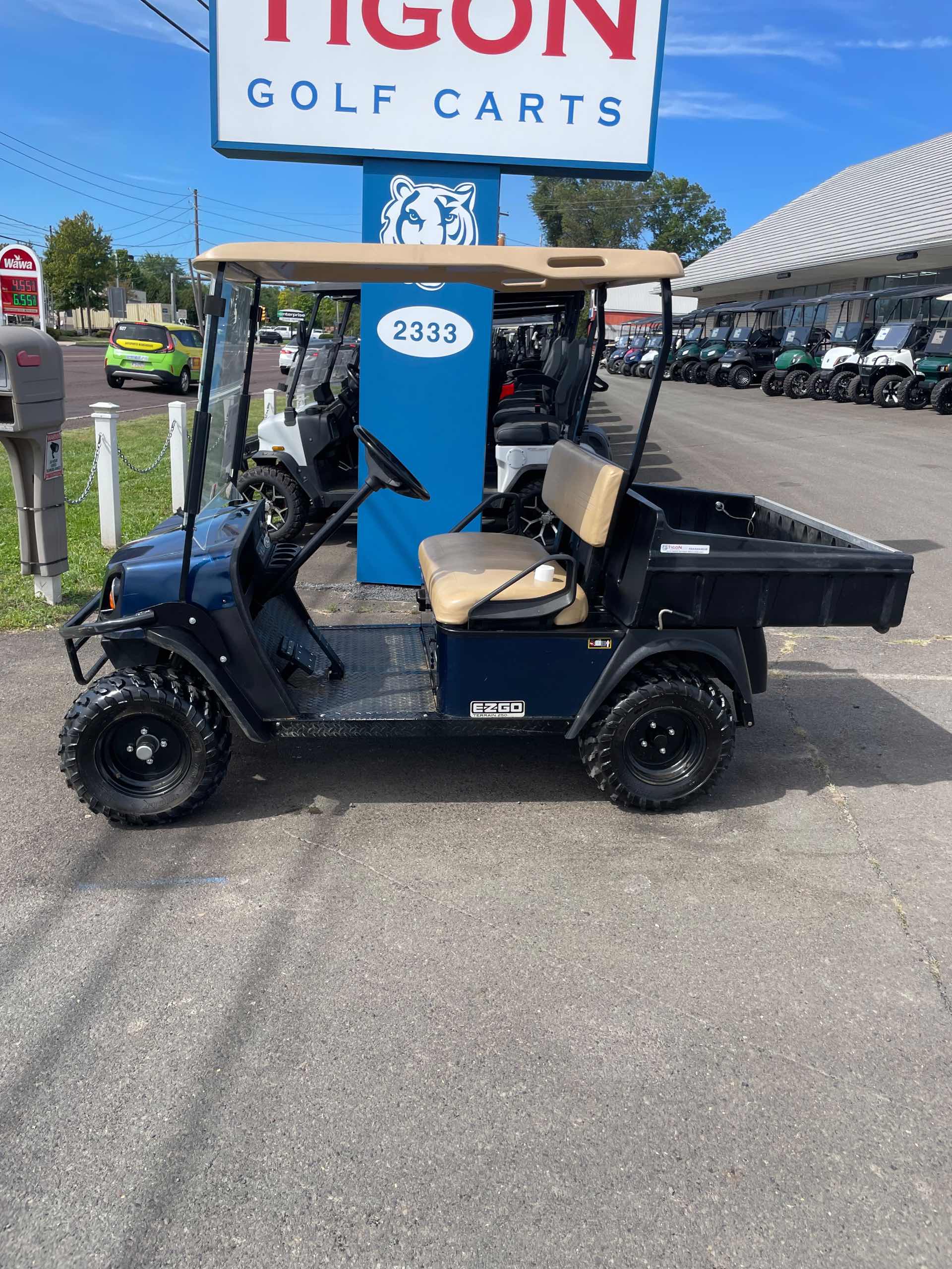 2013 EZGO Cushman Blue image 2