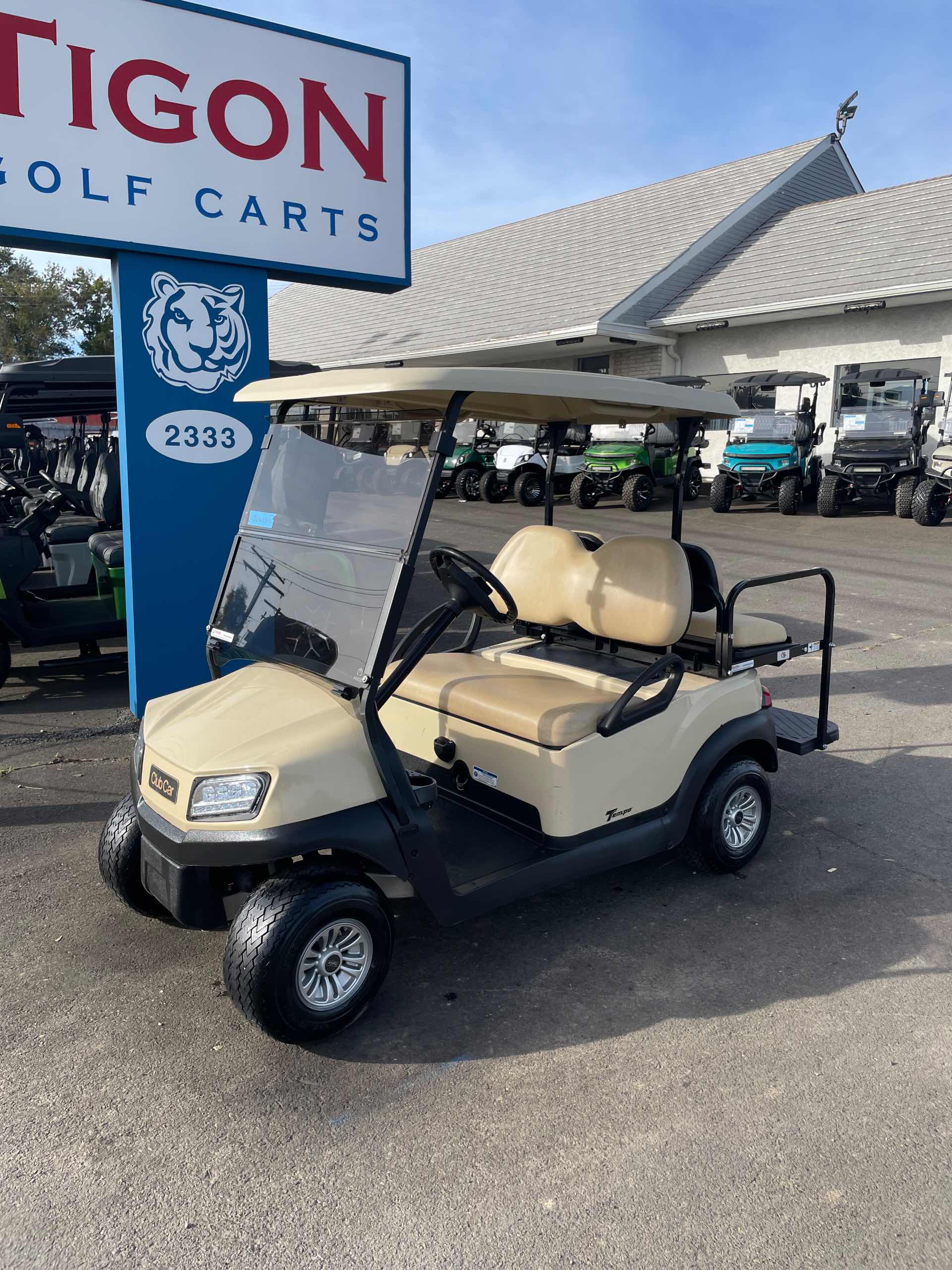 2021 Club Car Tempo Beige
