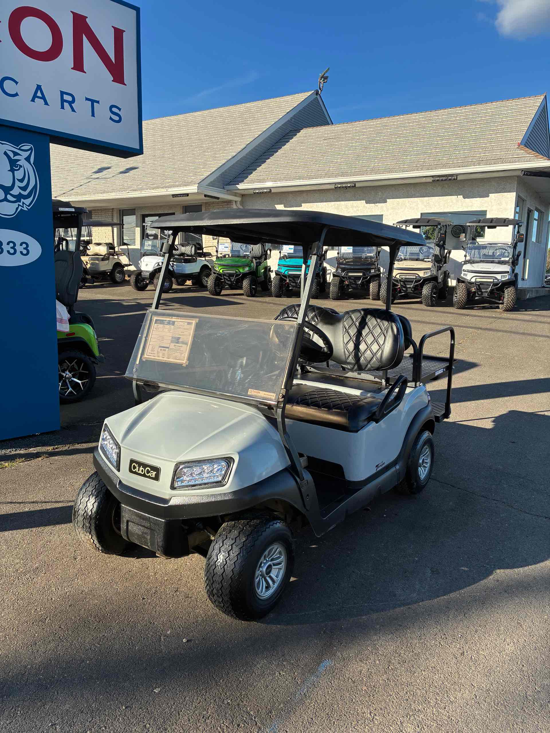 2021 Club Car Tempo Golf Cart in Gray