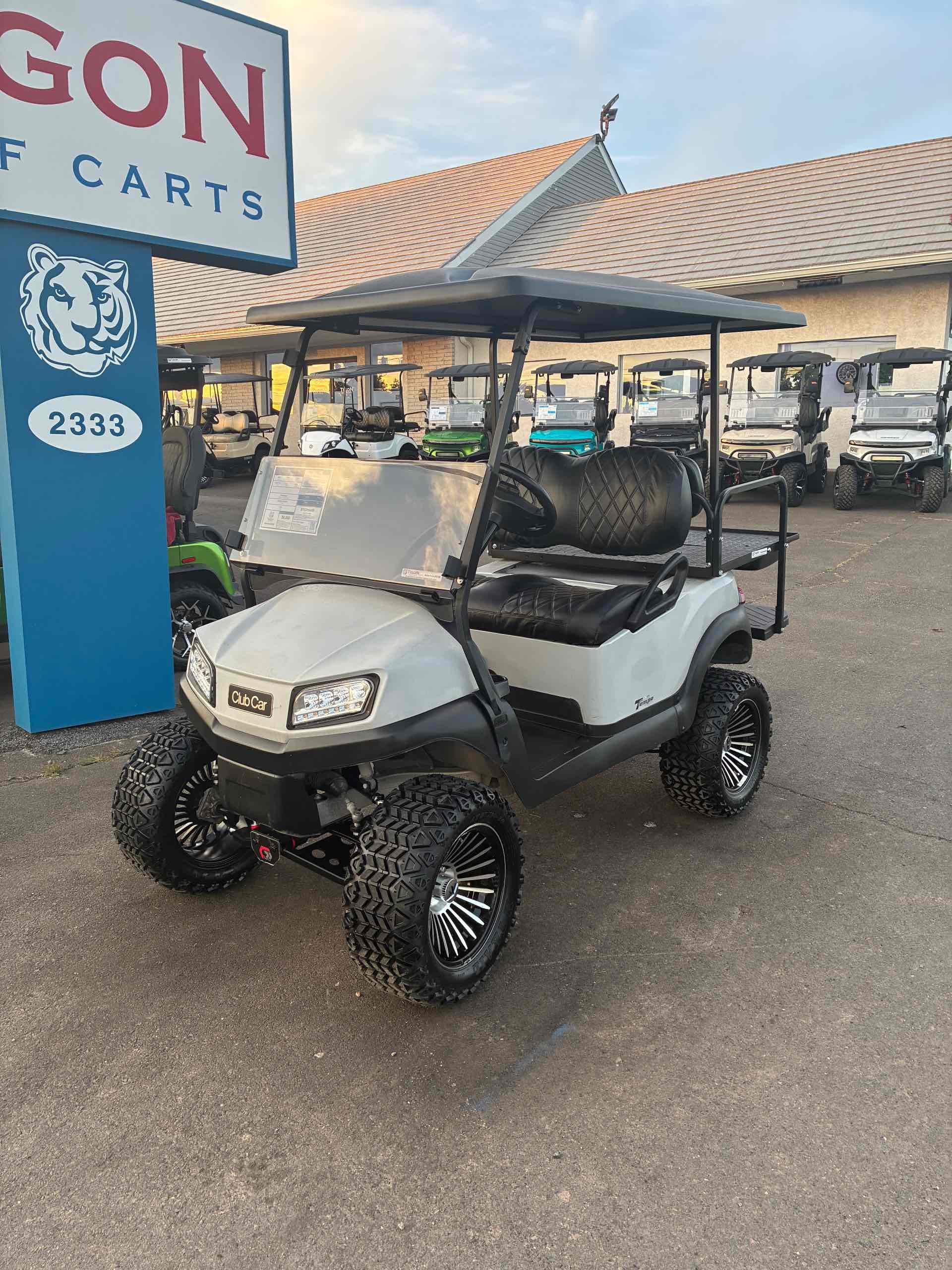 2022 Club Car Tempo Golf Cart in Gray