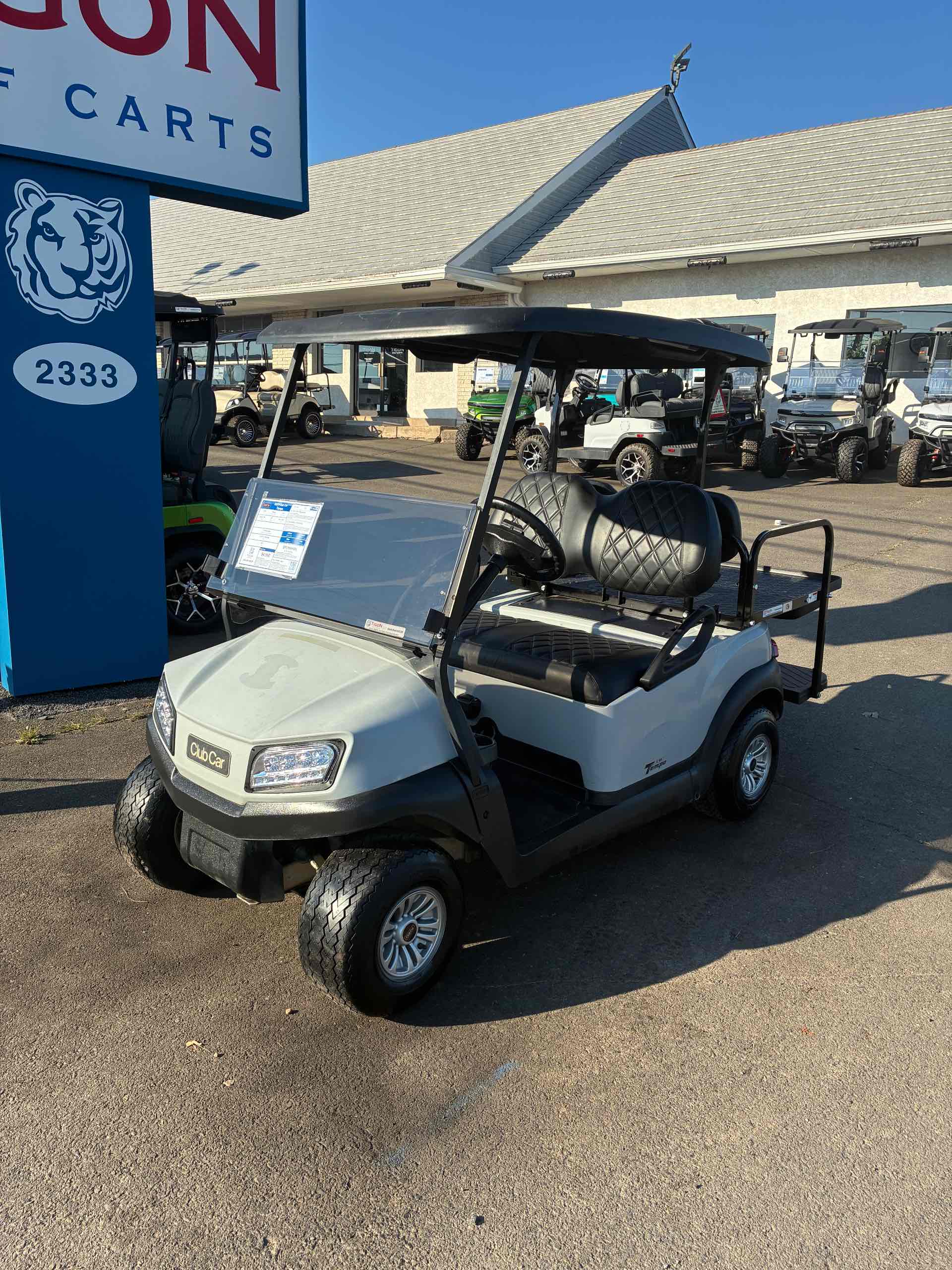 2021 Club Car Tempo Golf Cart in Gray