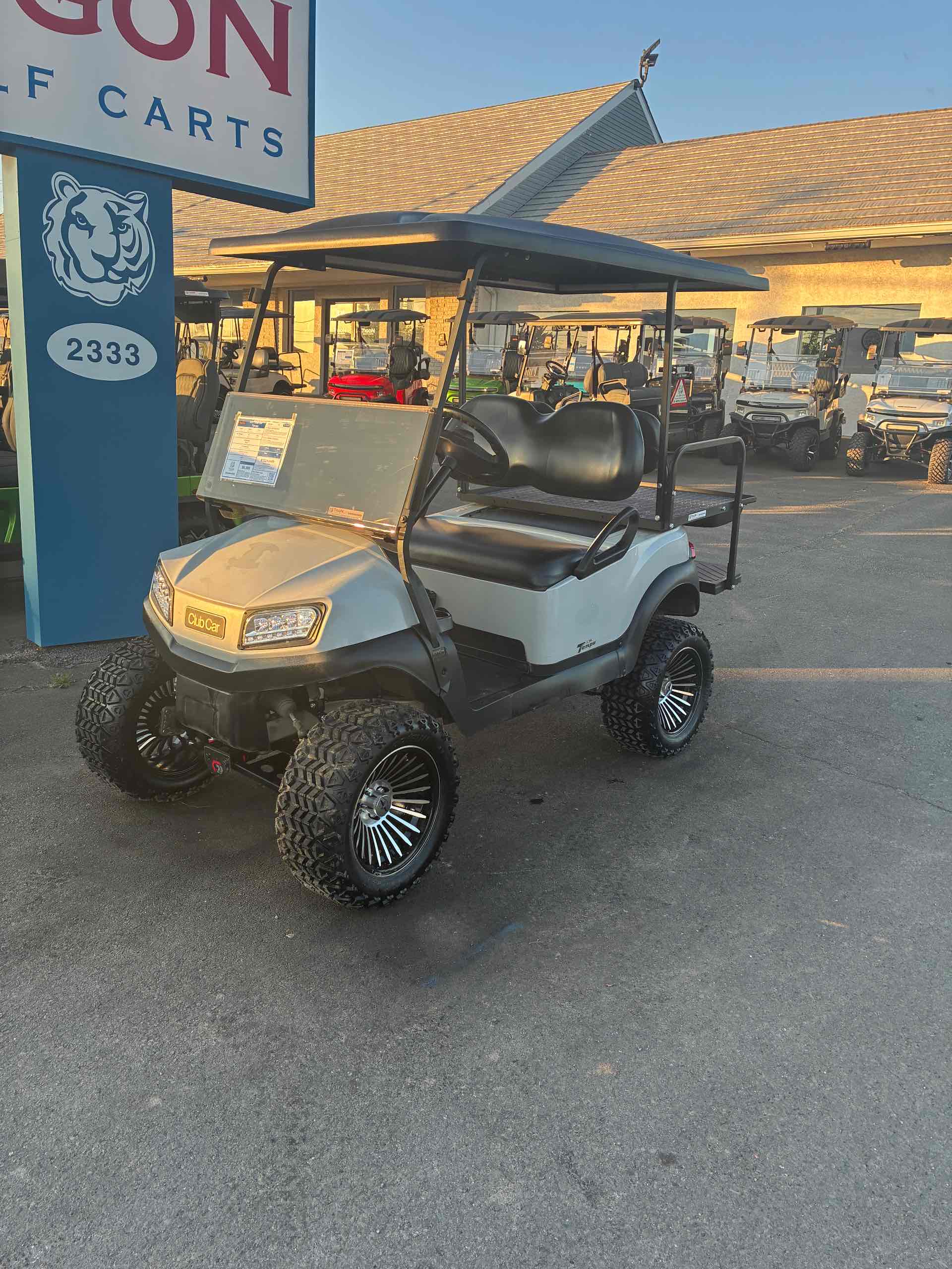 2021 Club Car Tempo Golf Cart in Gray
