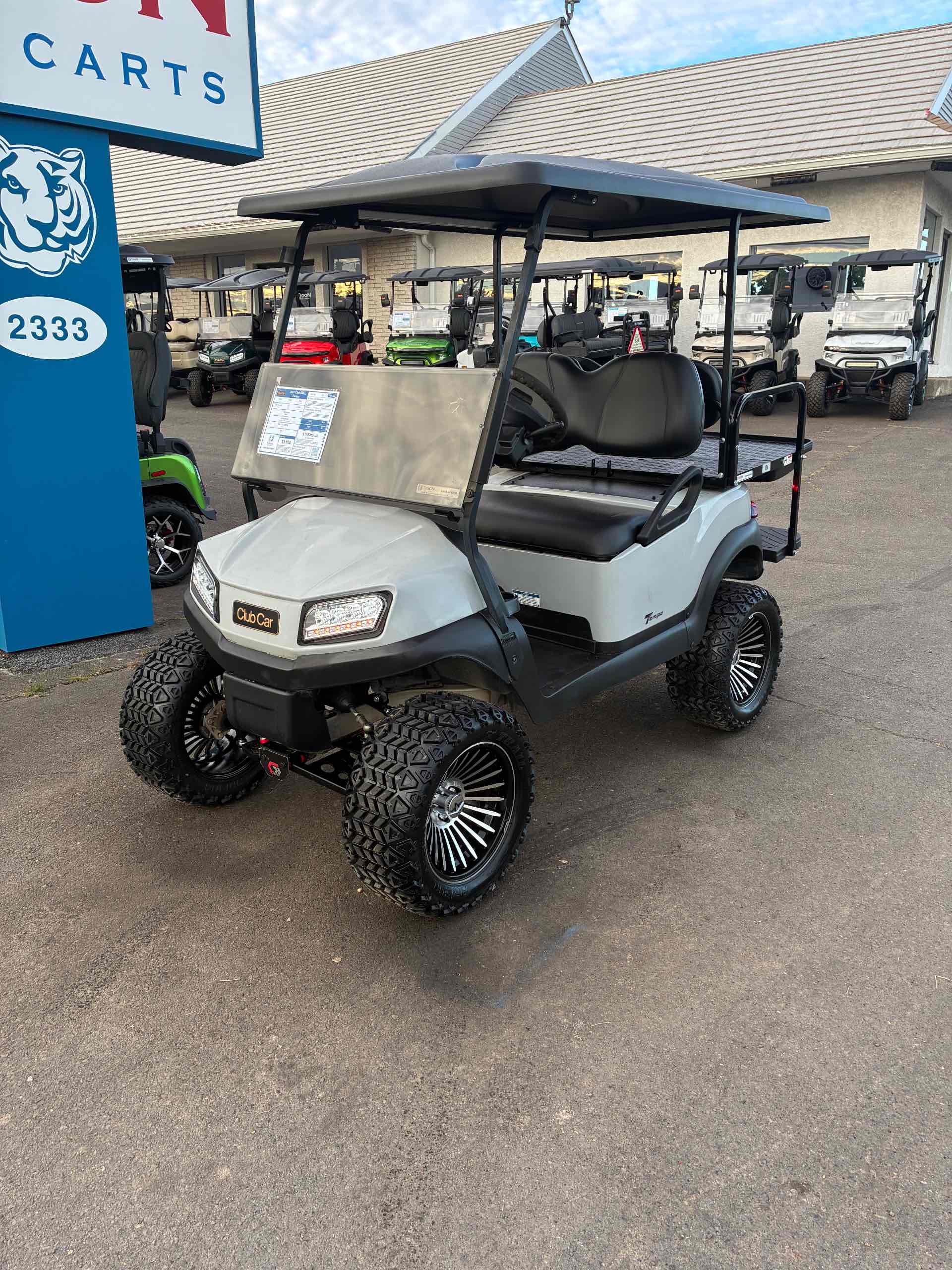 2021 Club Car Tempo Golf Cart in Gray
