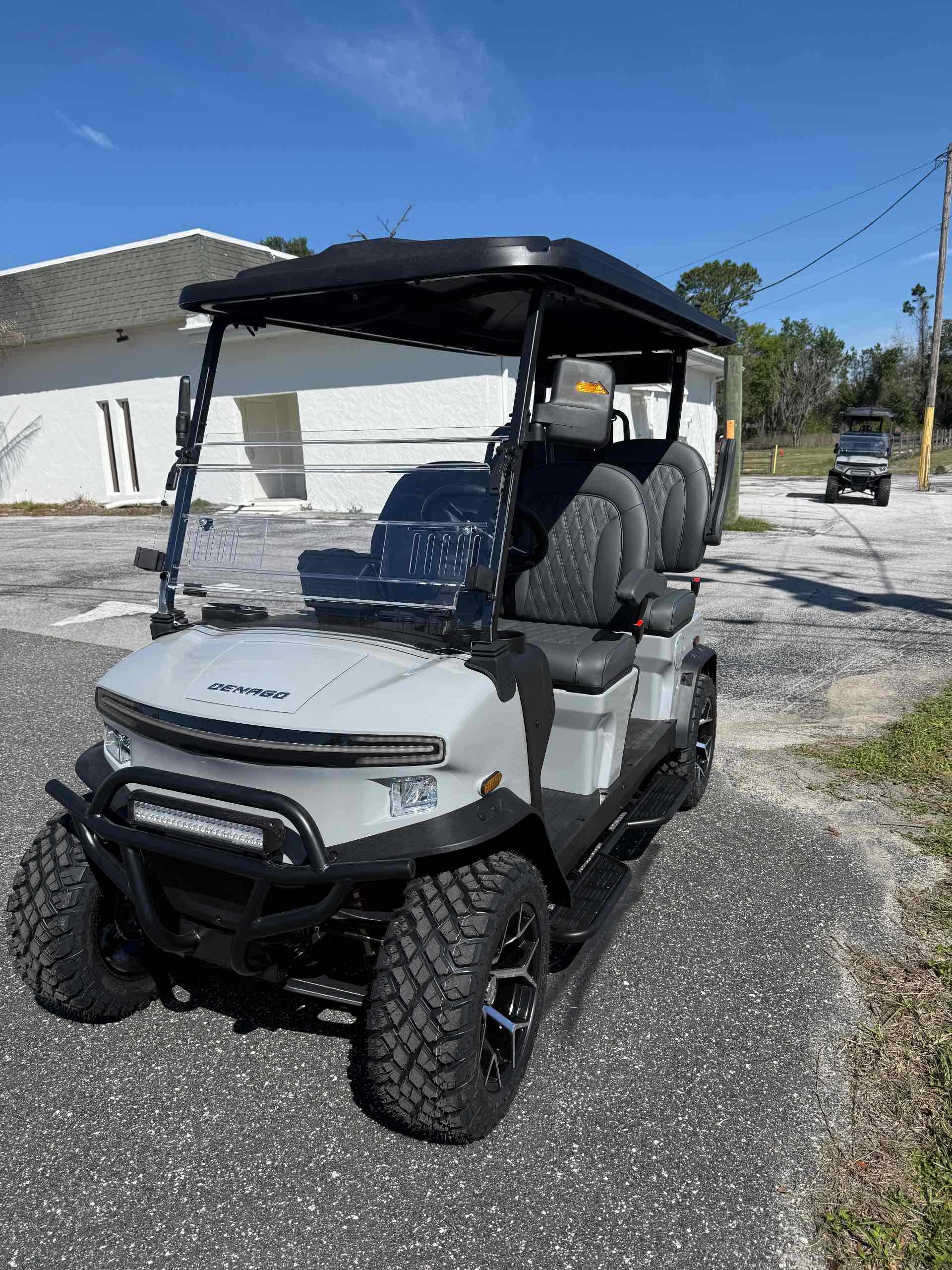2026 Denago Rover XL Golf Cart in Gray