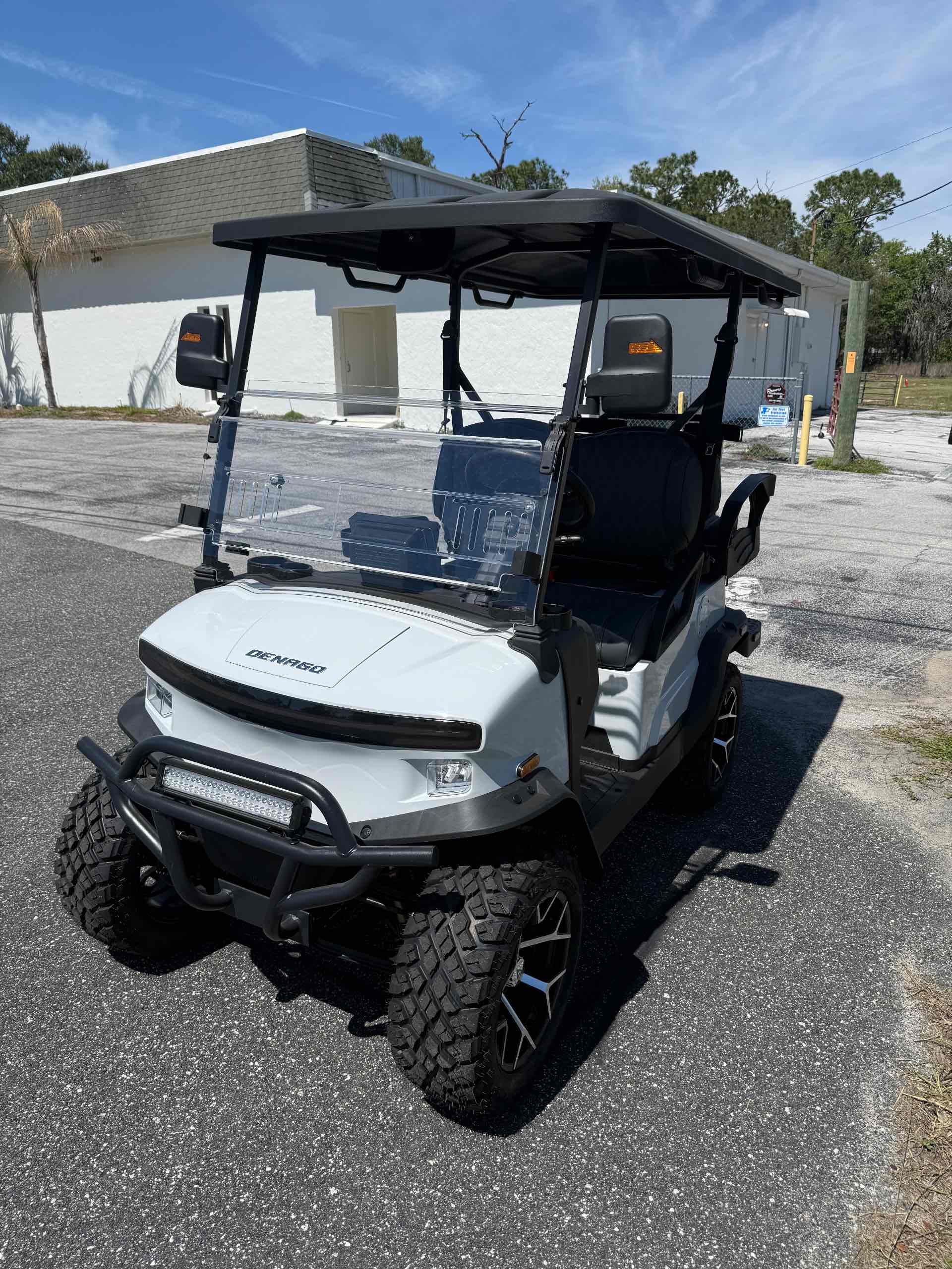 2026 Denago Nomad XL Golf Cart in White