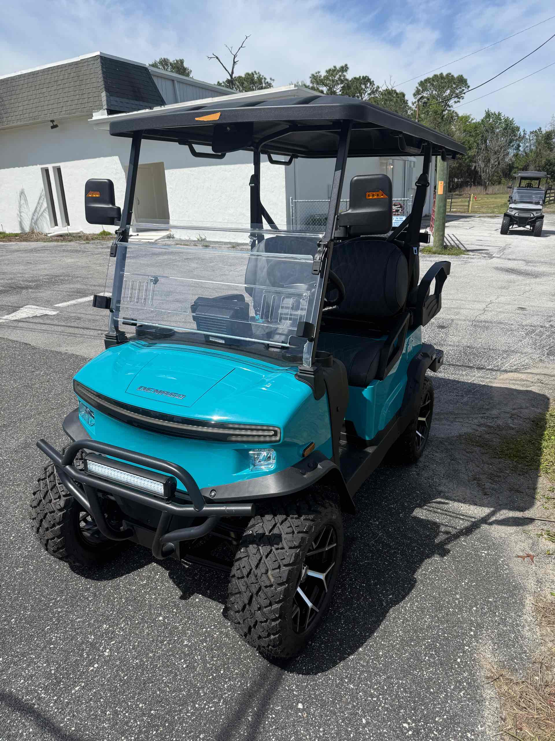 2026 Denago Nomad XL Golf Cart in Aqua