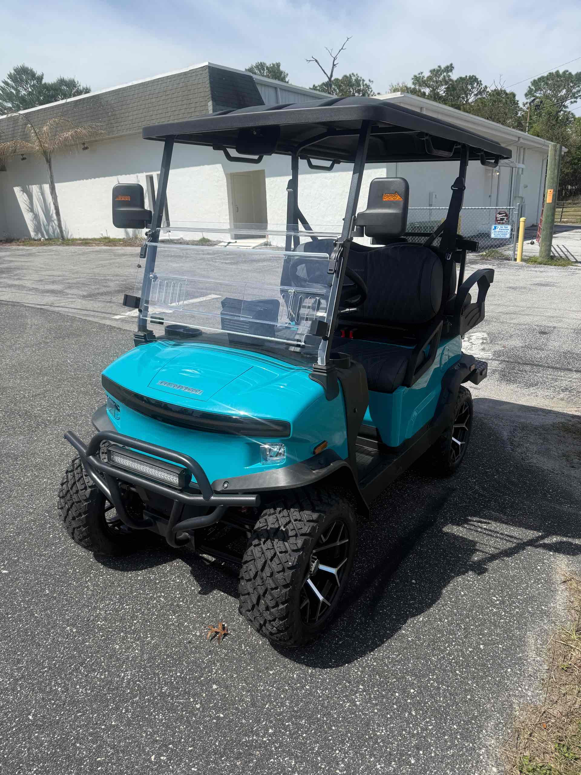 2026 Denago Nomad XL Golf Cart in Aqua