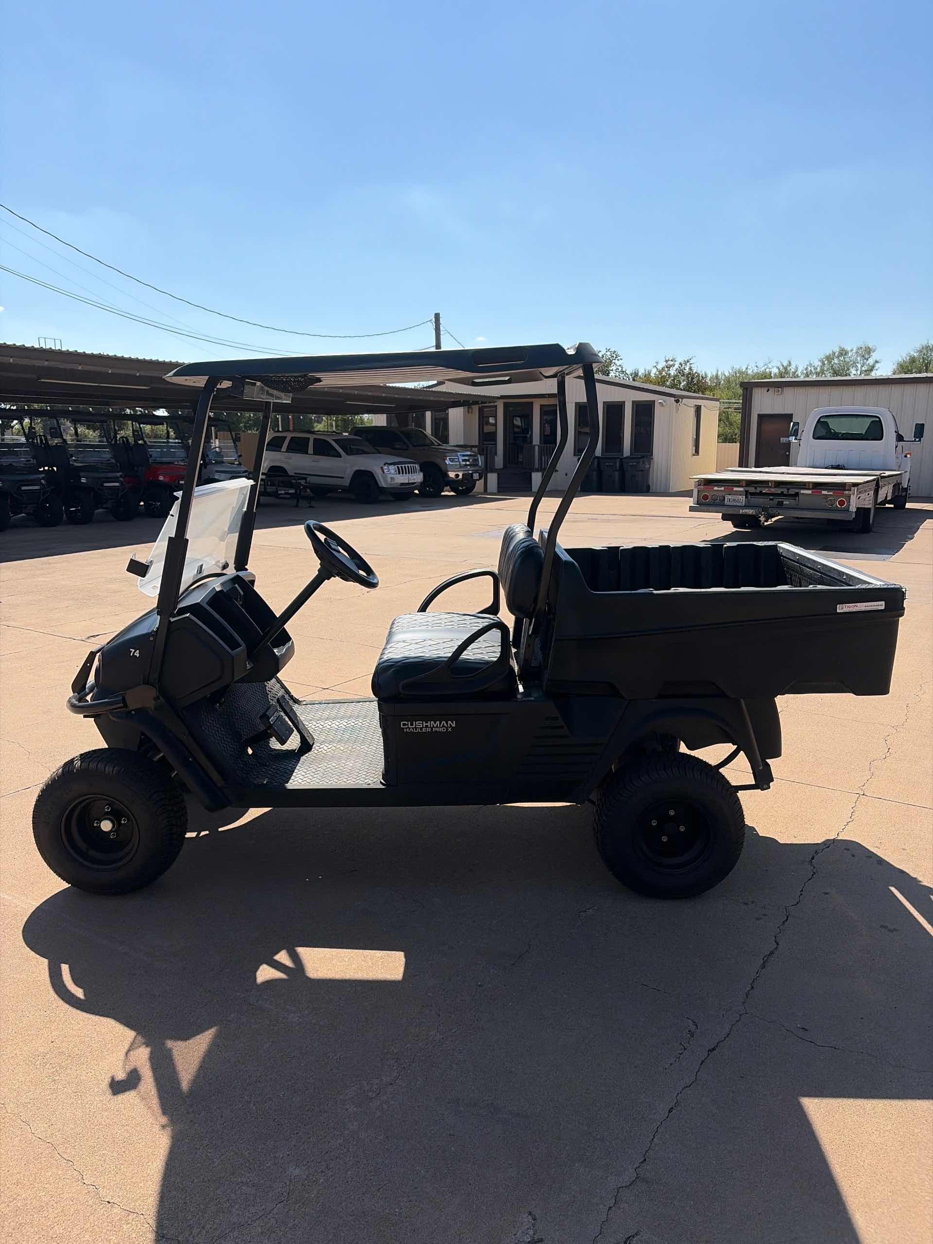 2020 EZGO Cushman Black image 2