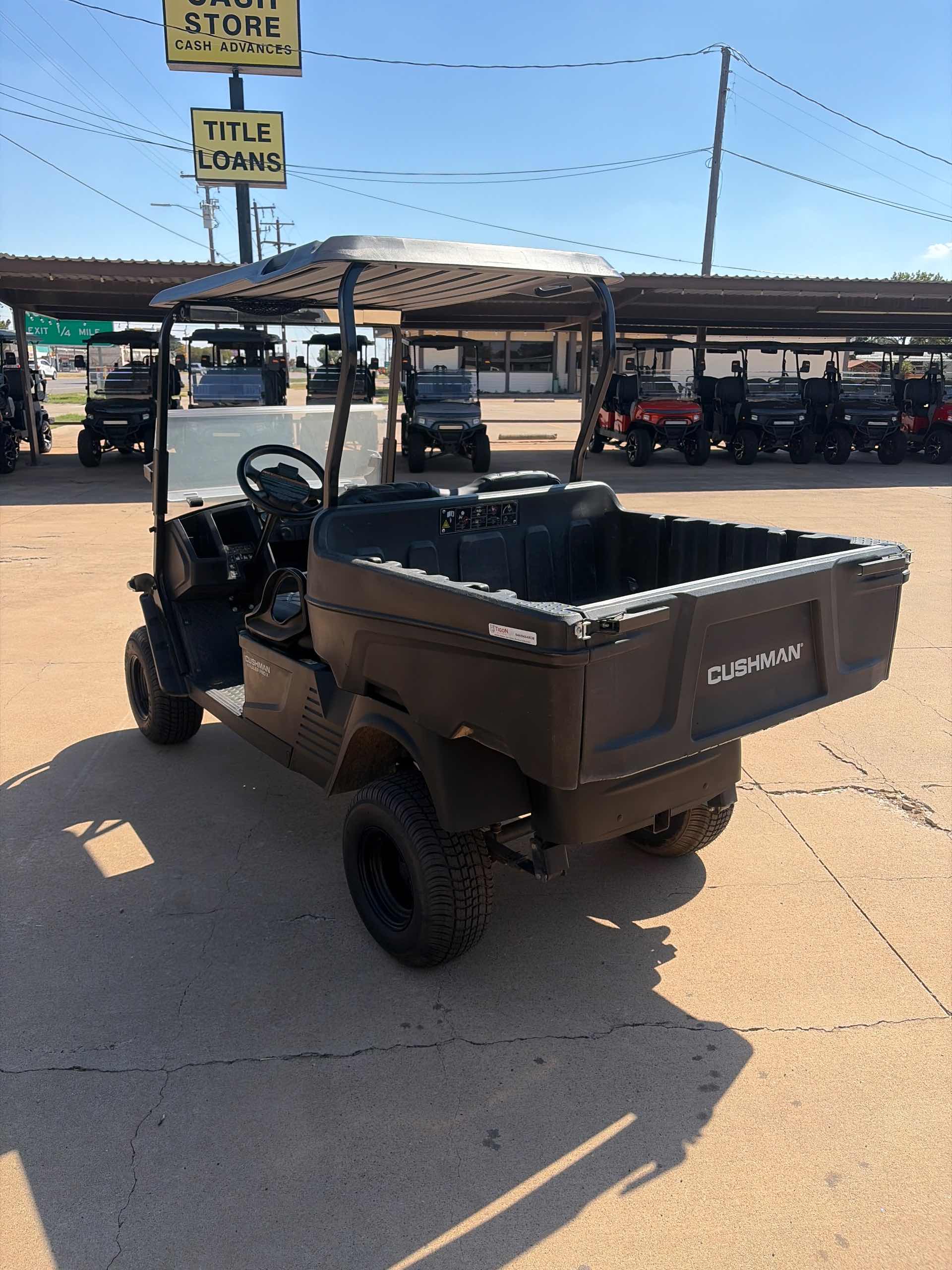 2020 EZGO Cushman Black image 3
