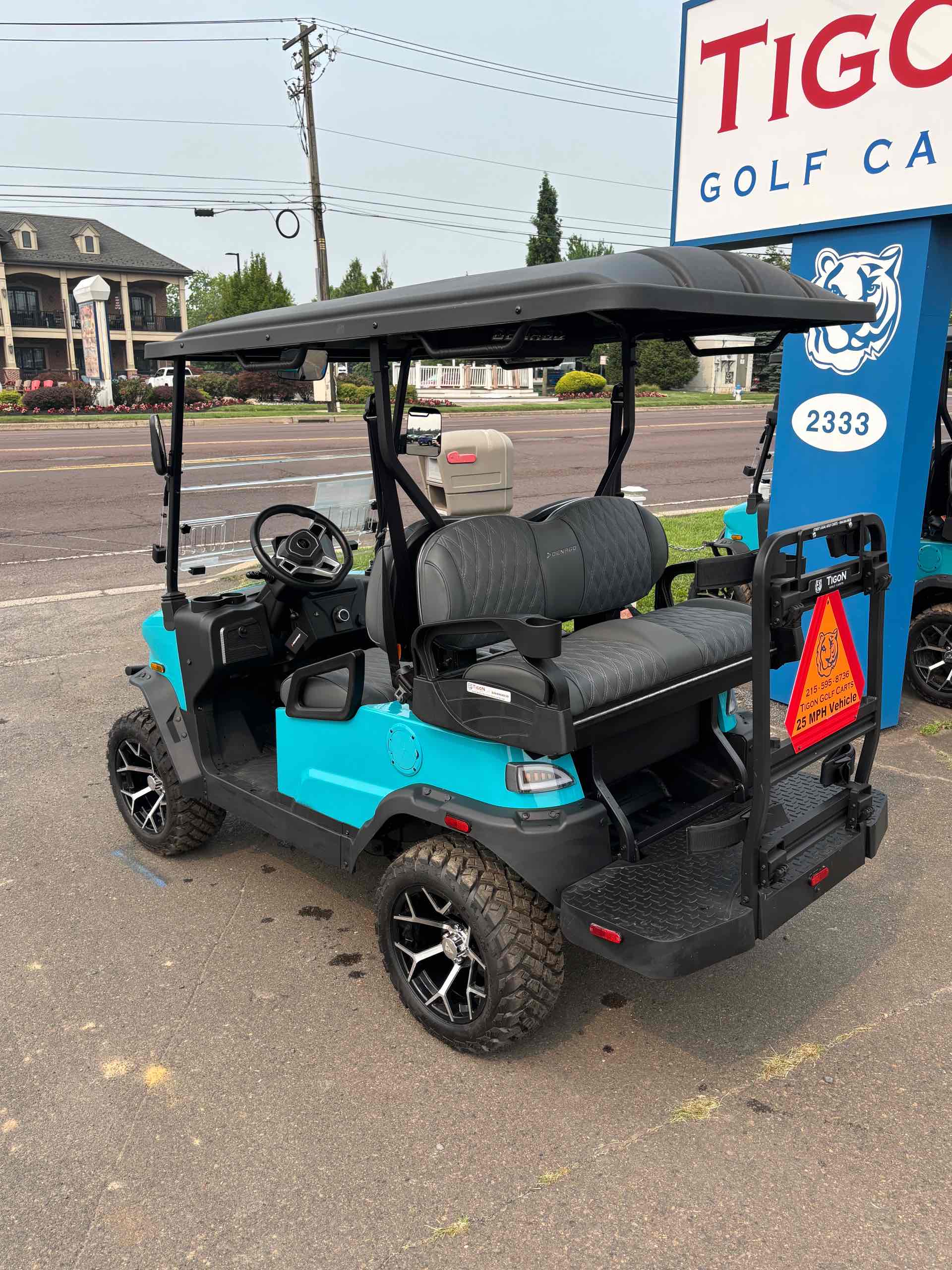 2026 Denago Nomad XL Aqua golf cart in Aqua — photo 3 of 4, Hatfield, PA