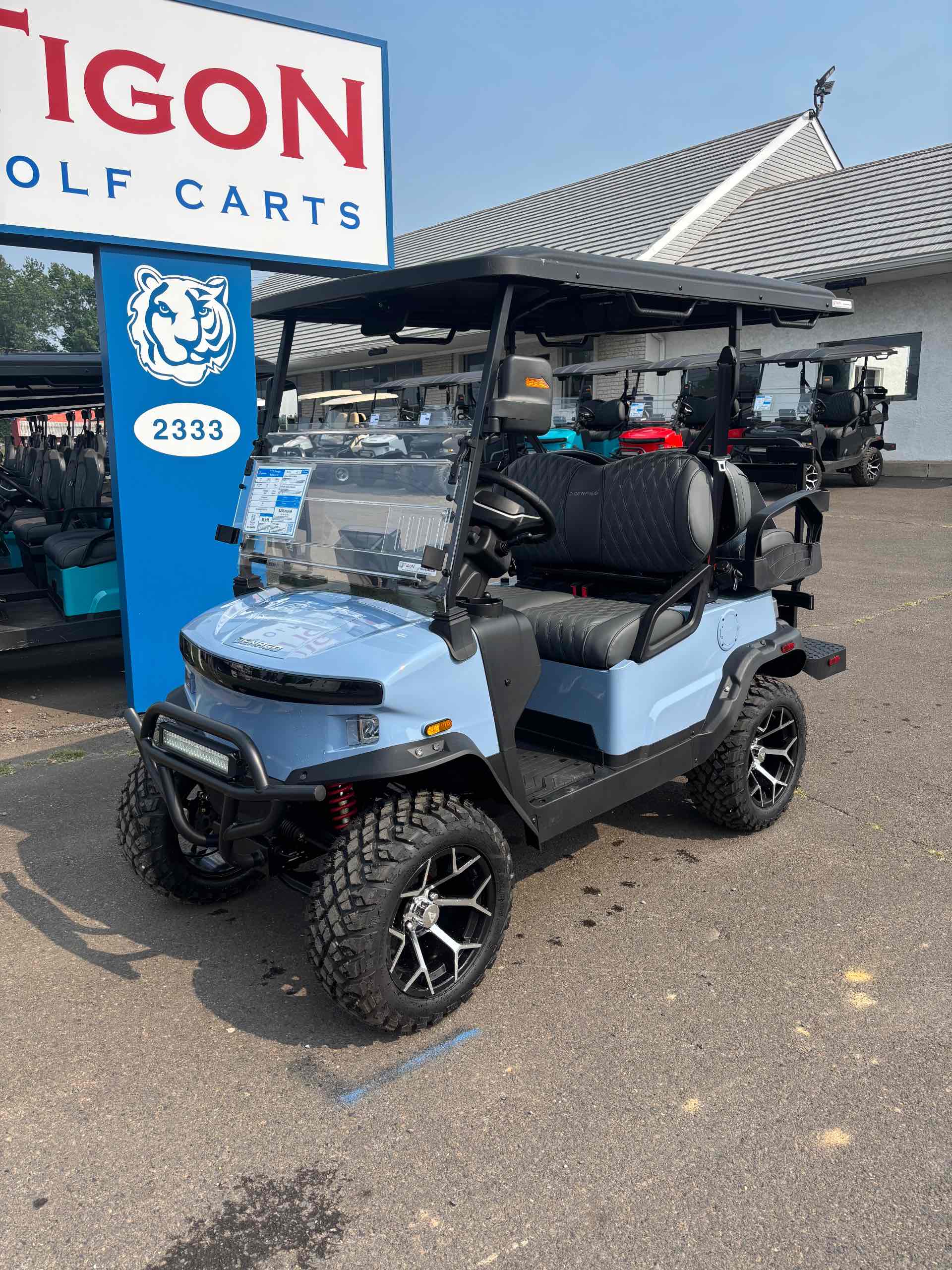 2026 Denago Nomad XL Glacier golf cart for sale in Hatfield, PA — July 4th Golf Cart Sales Event