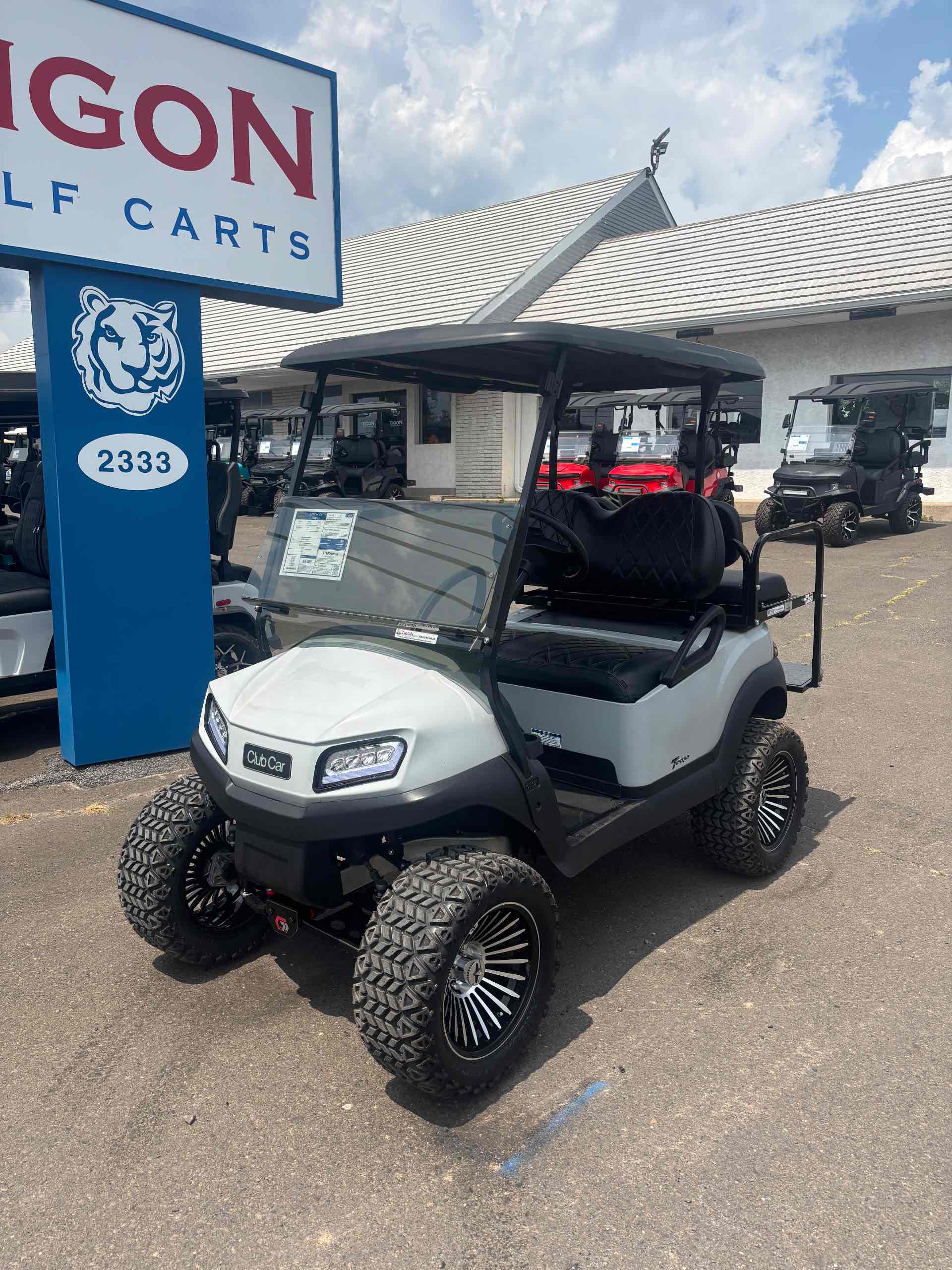 2020 Club Car Tempo Golf Cart in Gray