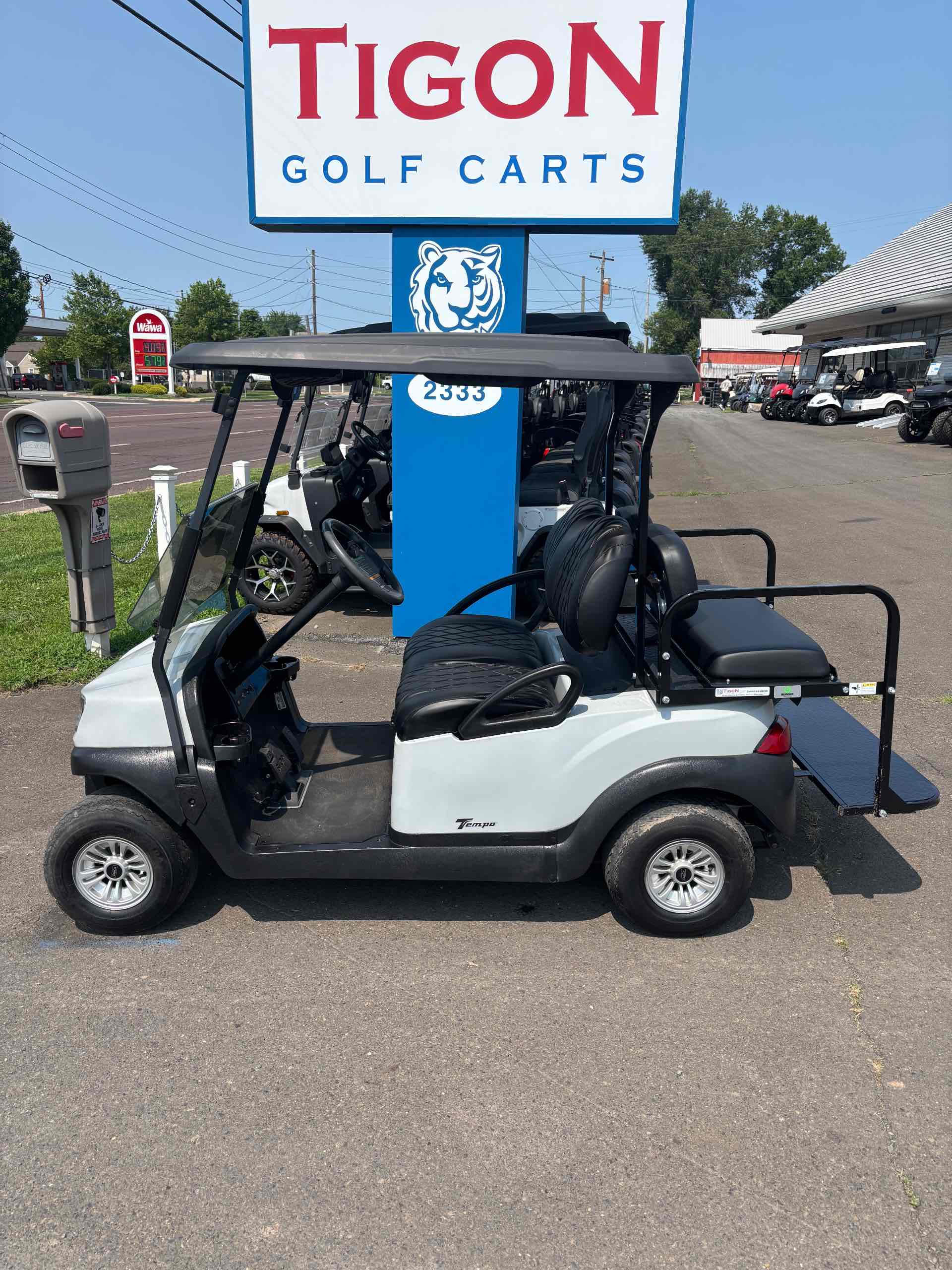 2020 Club Car Tempo Gray golf cart in Gray — photo 2 of 4, Lecanto, FL
