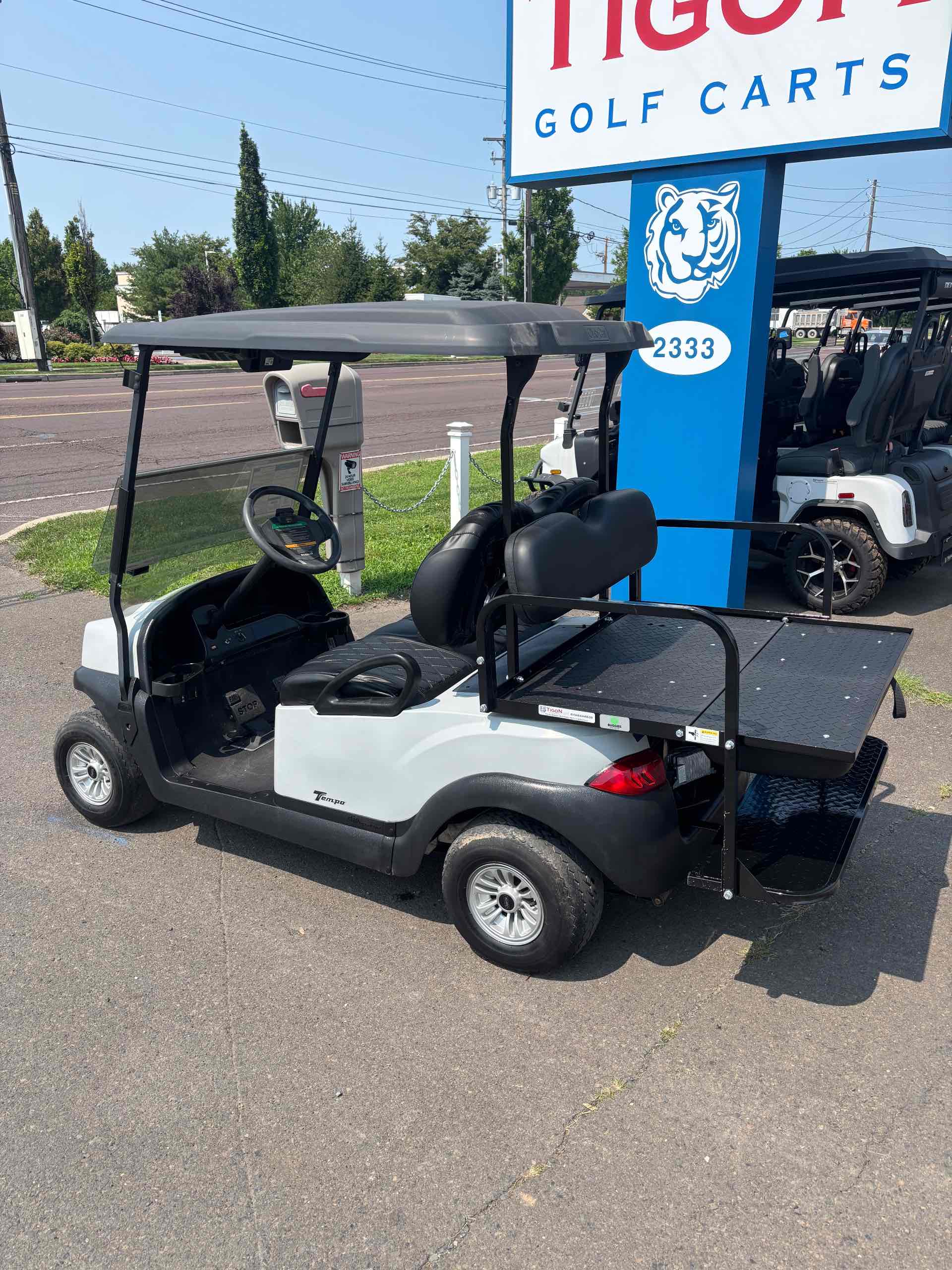 2020 Club Car Tempo Gray golf cart in Gray — photo 3 of 4, Lecanto, FL