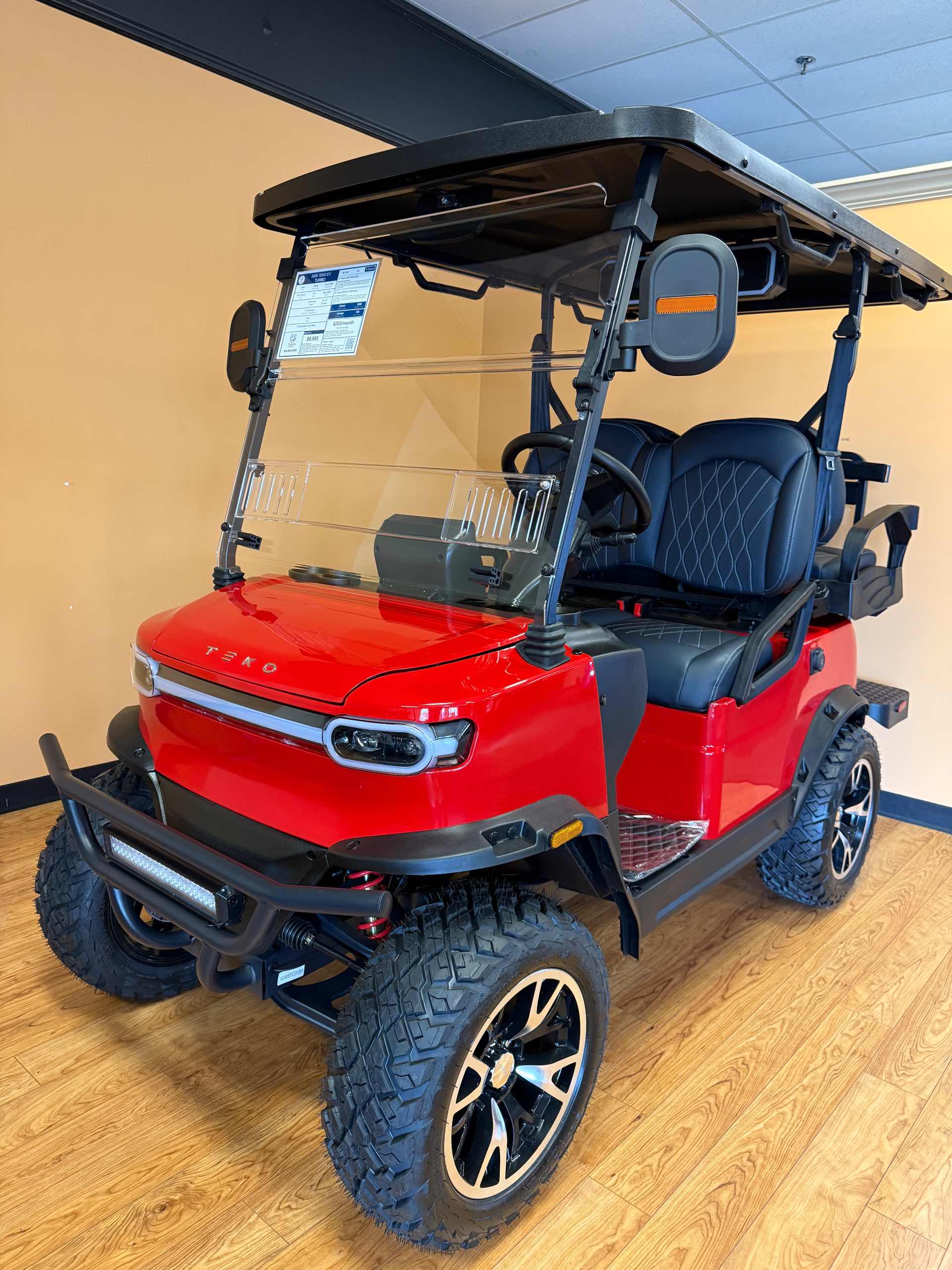 2026 TEKO EV TURBO Torch Red