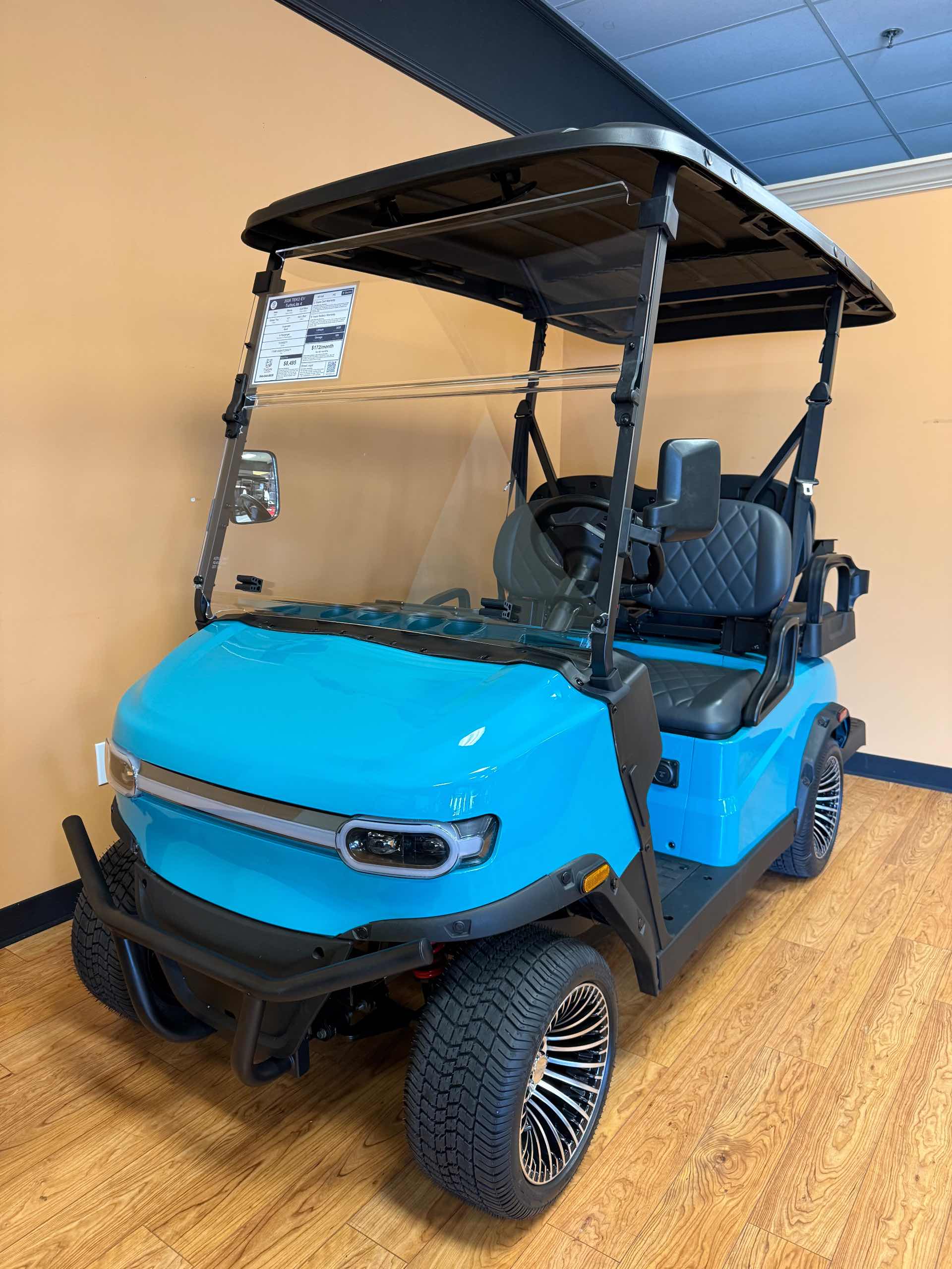 2026 TEKO EV TurboLite 4 Gulf Blue