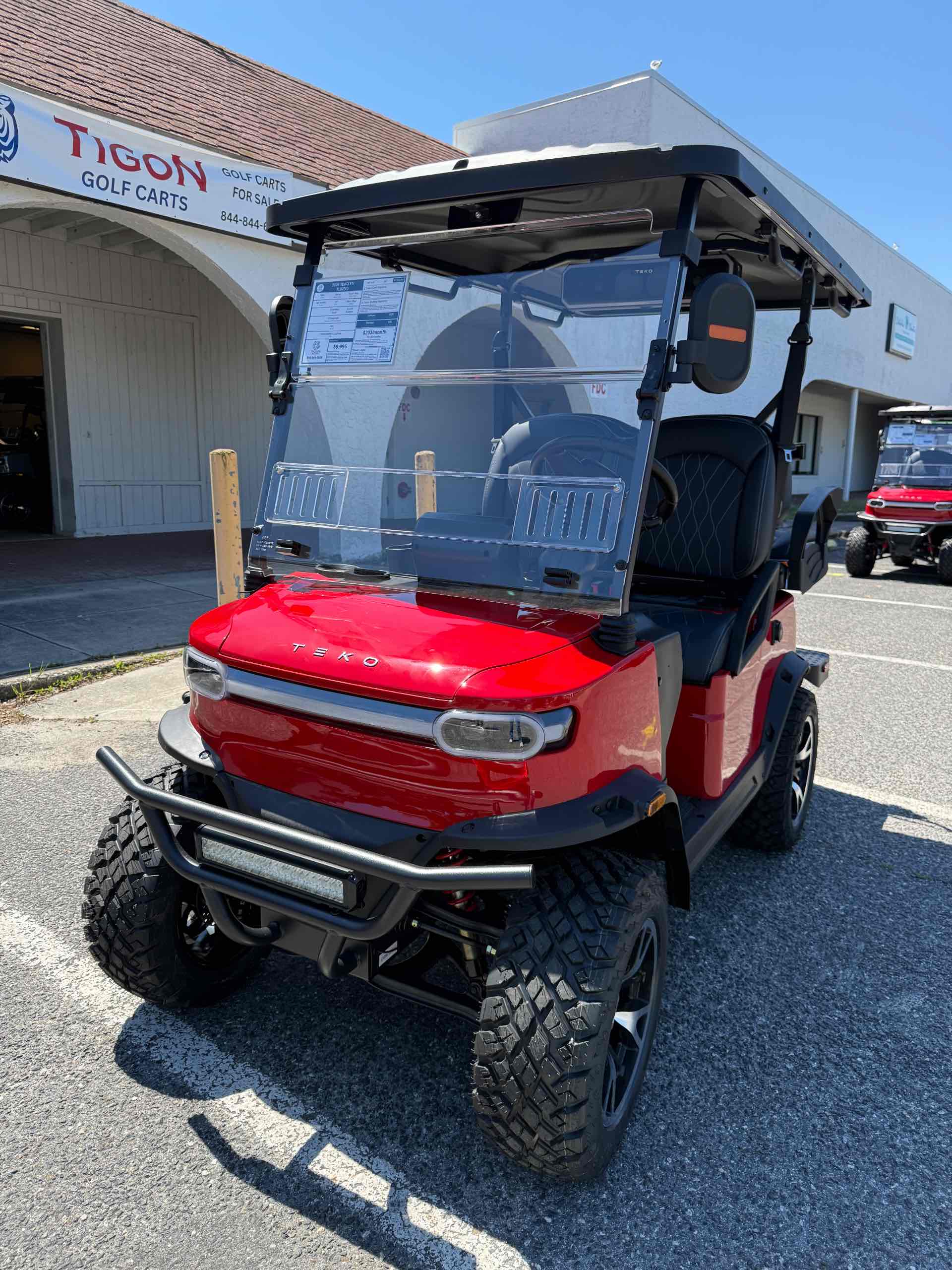 2026 TEKO EV TURBO Torch Red