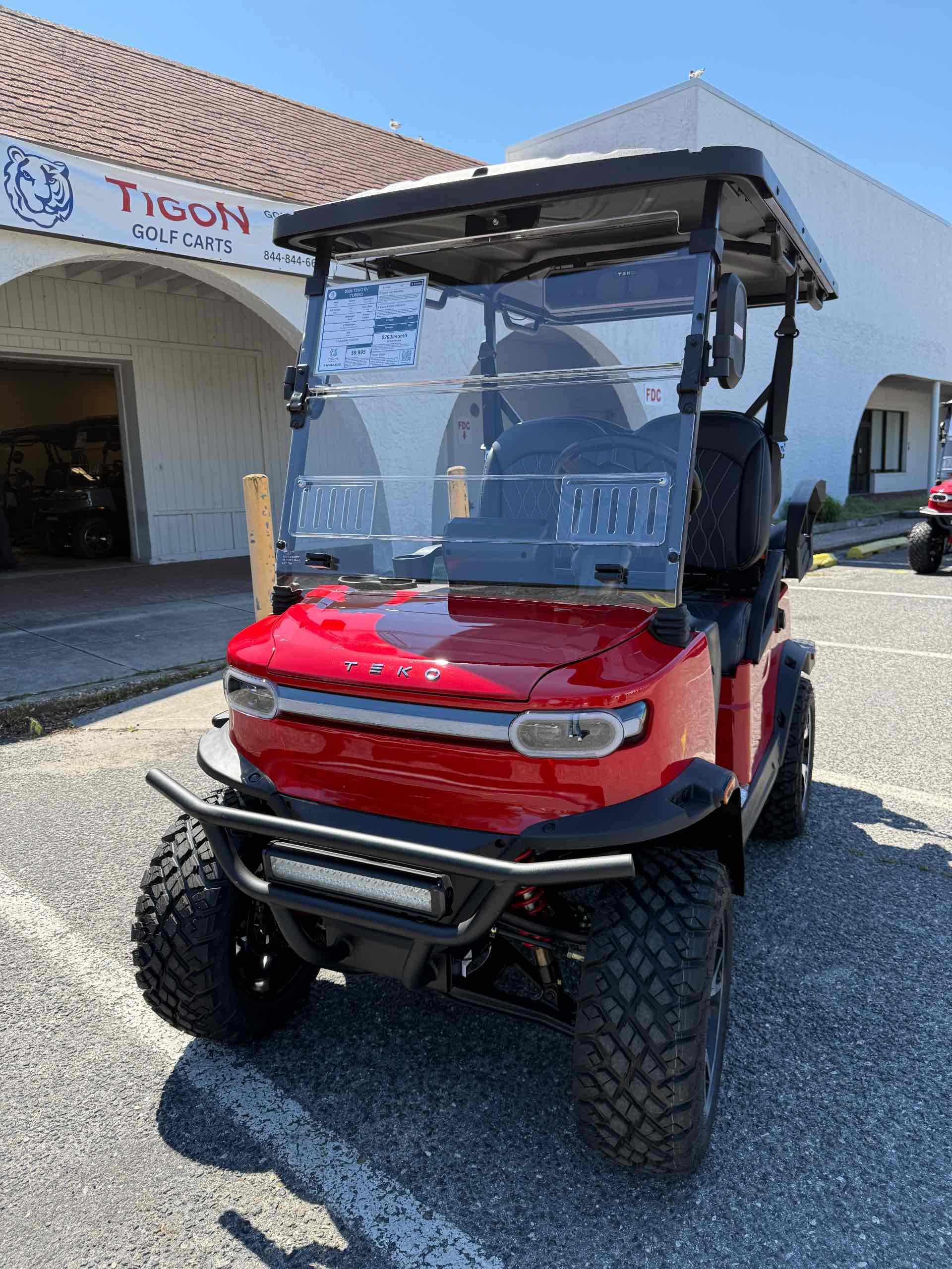 2026 TEKO EV TURBO Torch Red