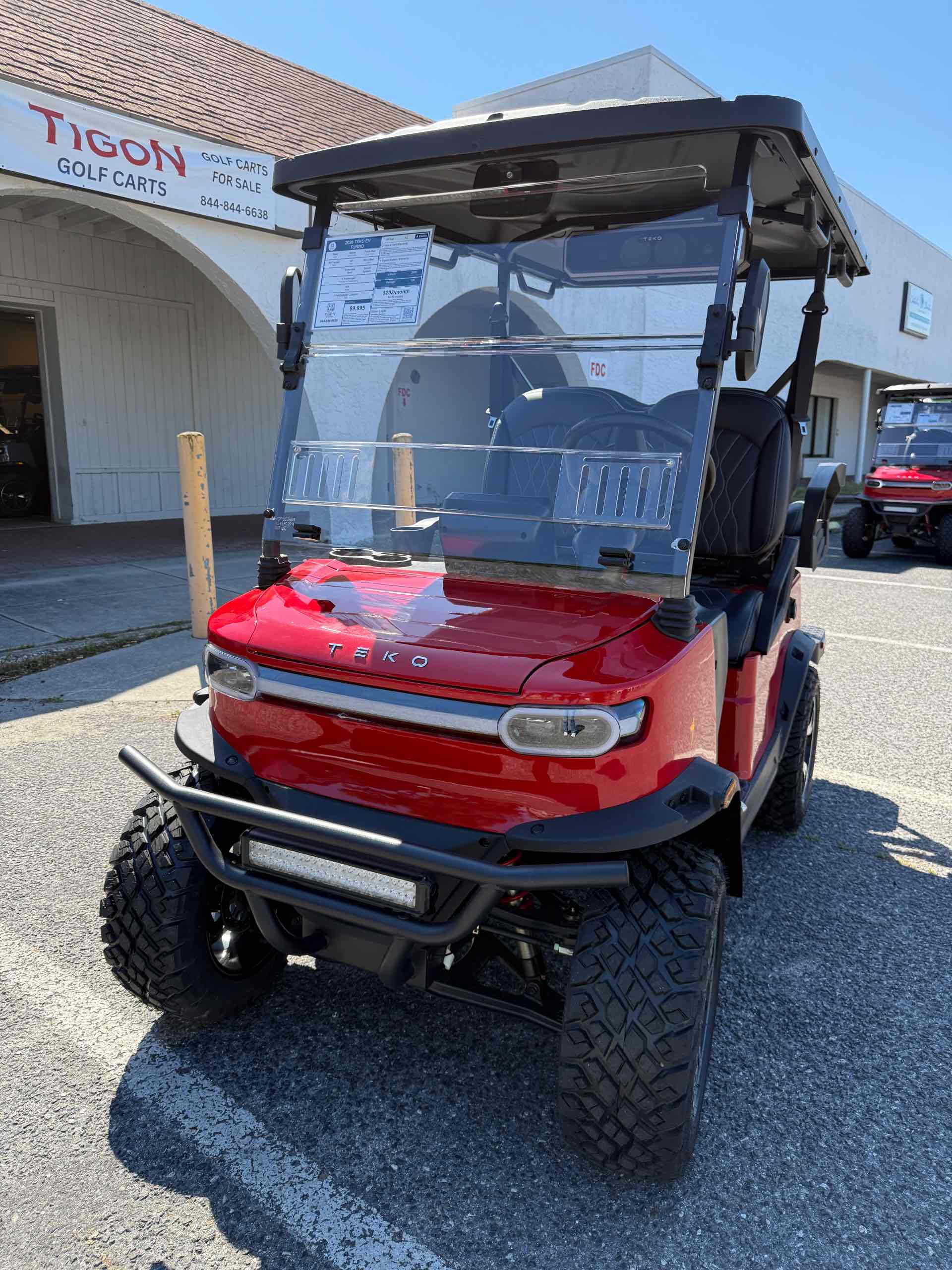 2026 TEKO EV TURBO Torch Red