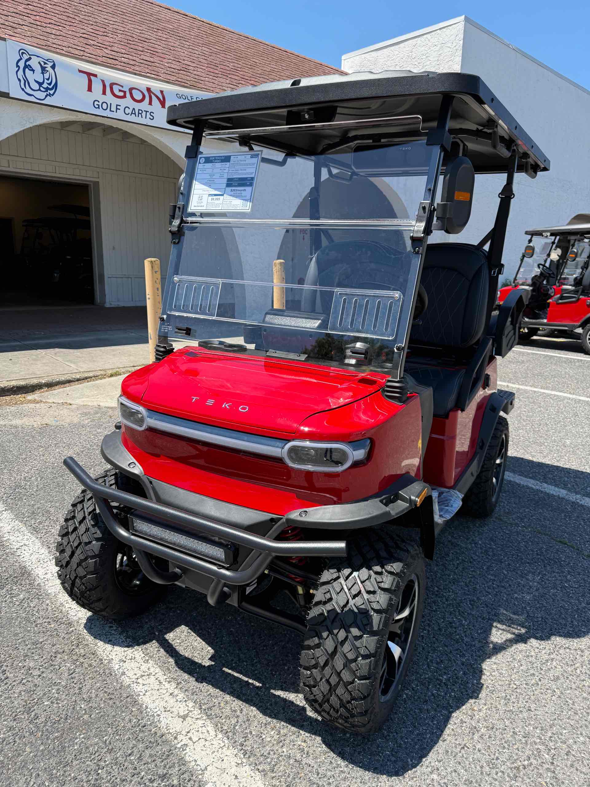 2026 TEKO EV TURBO Torch Red