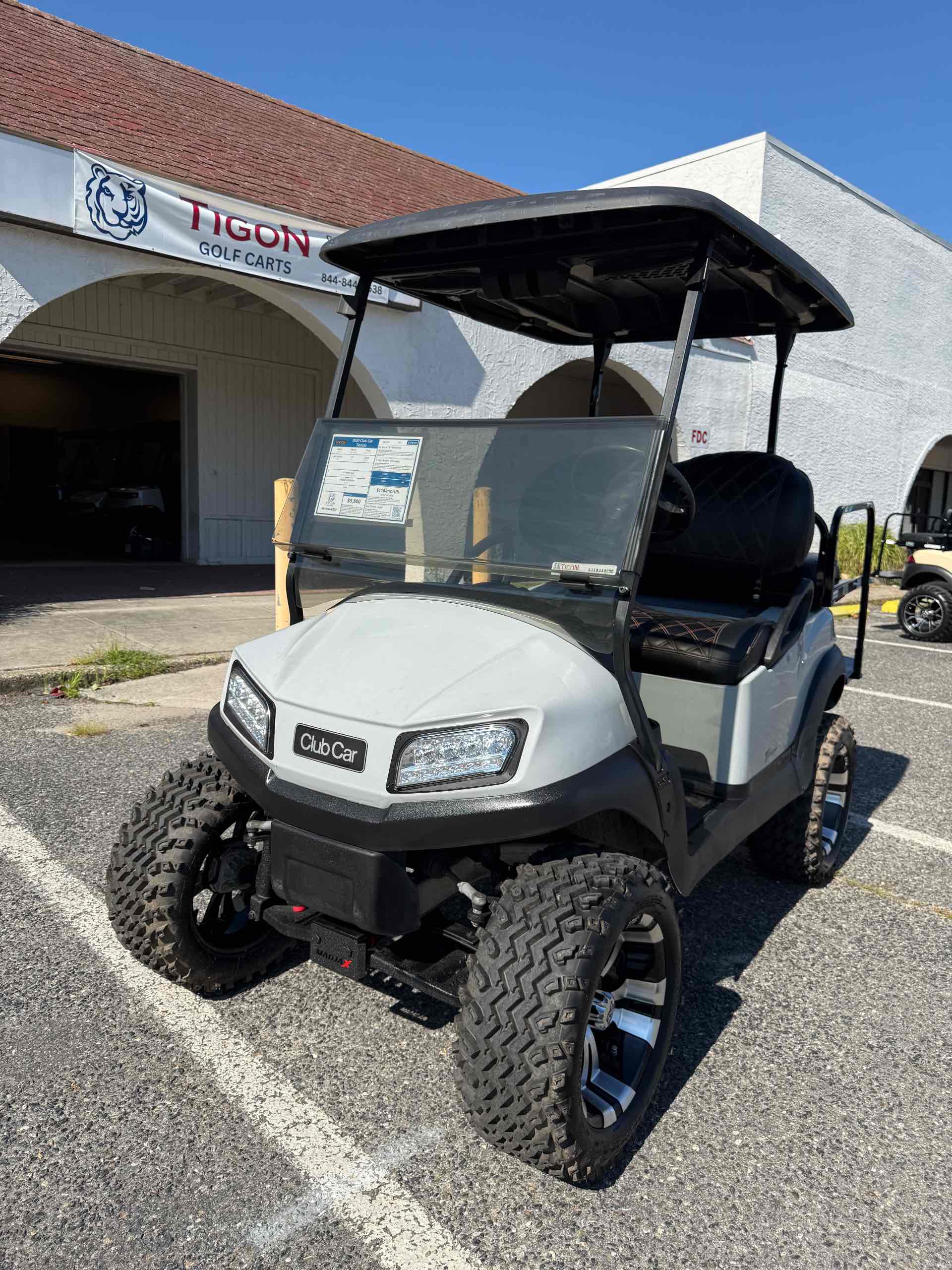 2020 Club Car Tempo Gray