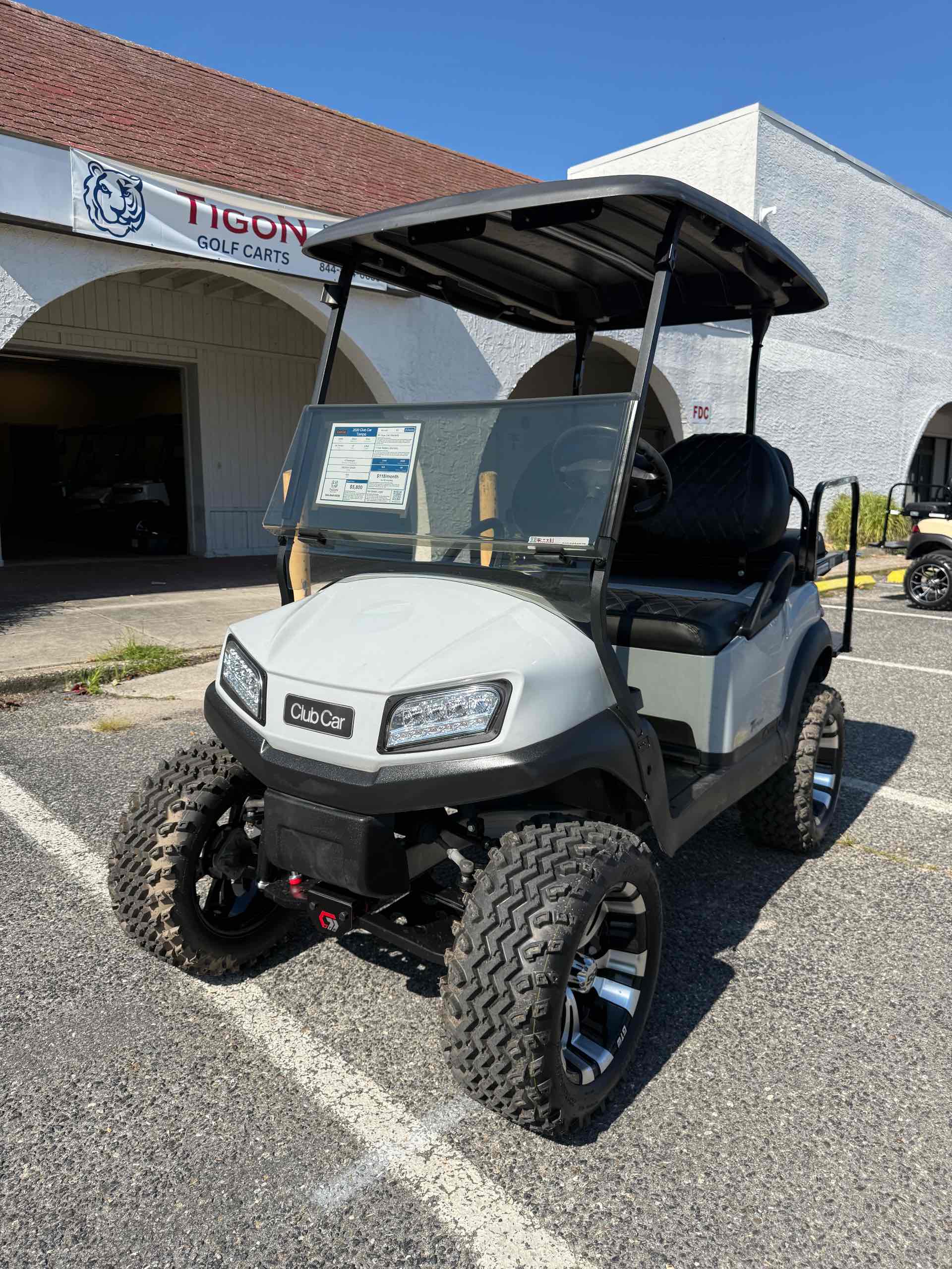 2020 Club Car Tempo Gray