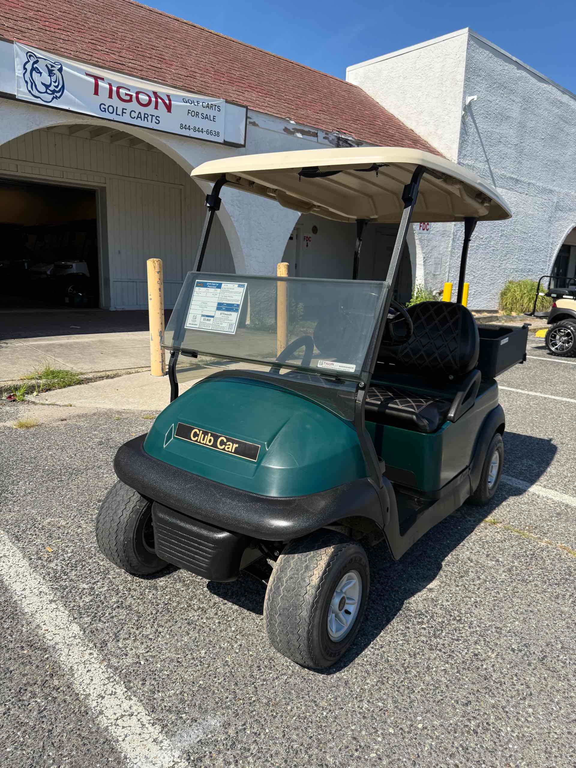 2010 Club Car Precedent Green