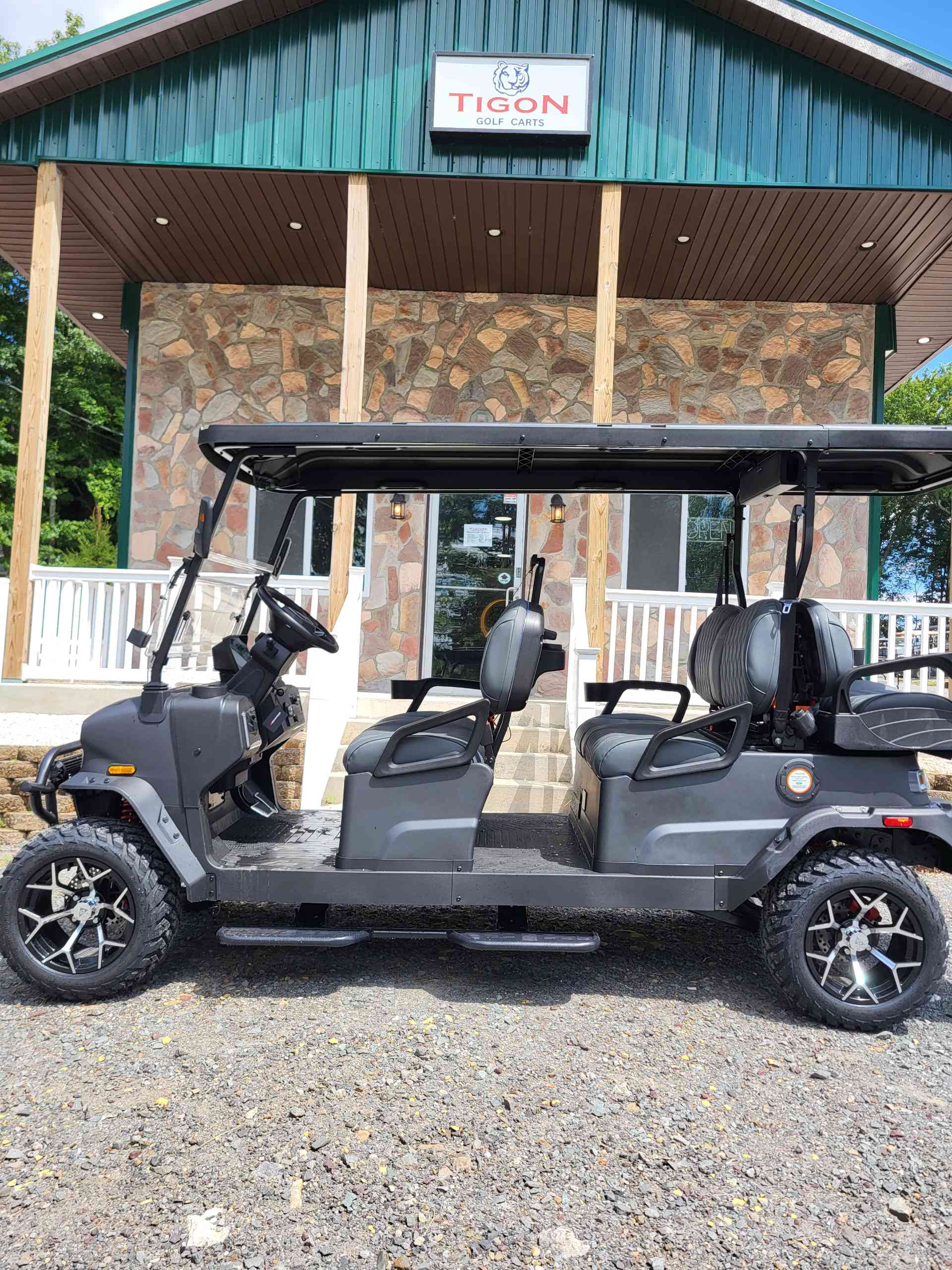 2026 Denago Rover XL6 Matte Black golf cart in Matte Black — photo 2 of 4, Long Pond, PA
