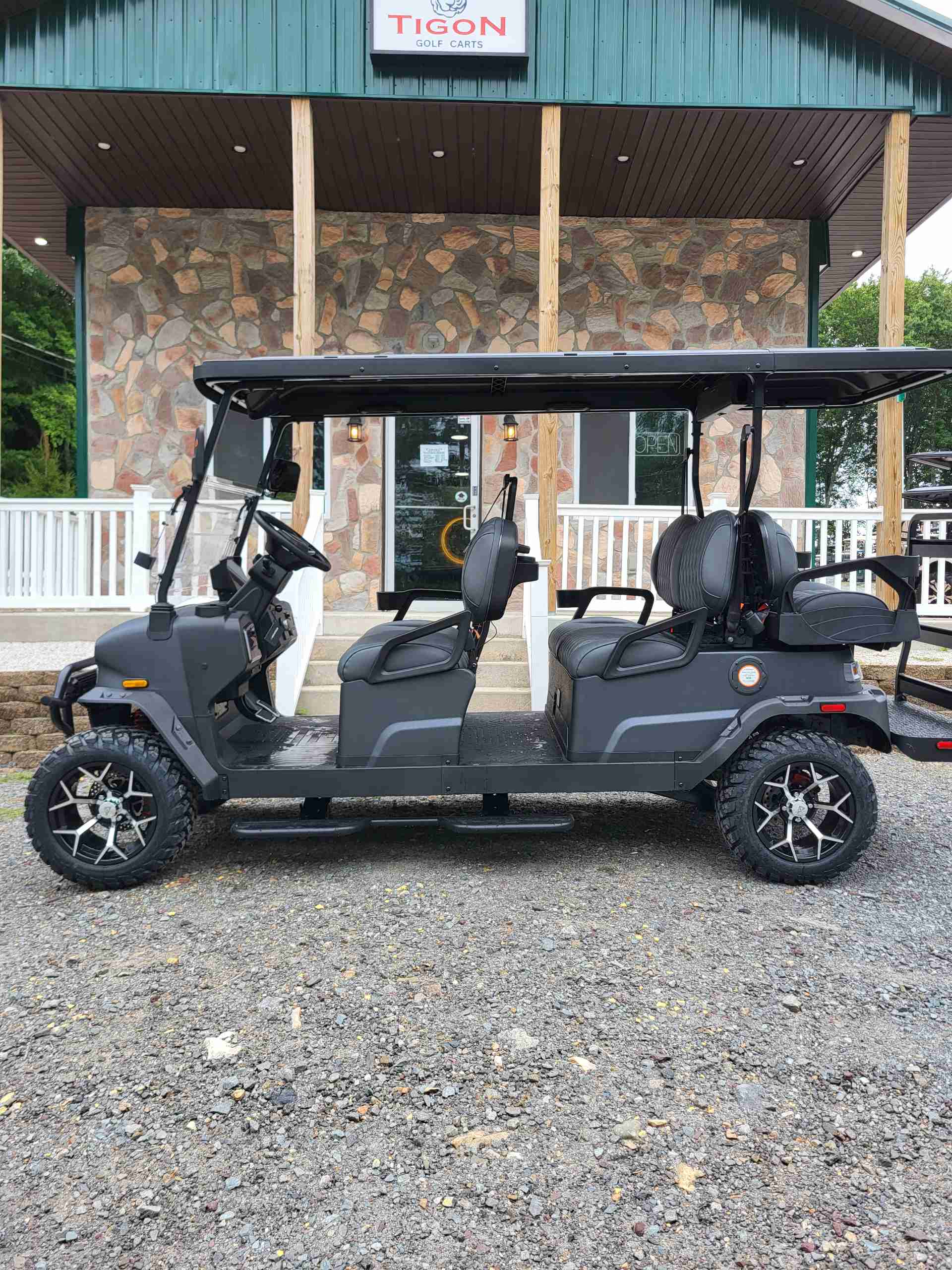 2026 Denago Rover XL6 Matte Black golf cart in Matte Black — photo 2 of 4, Long Pond, PA