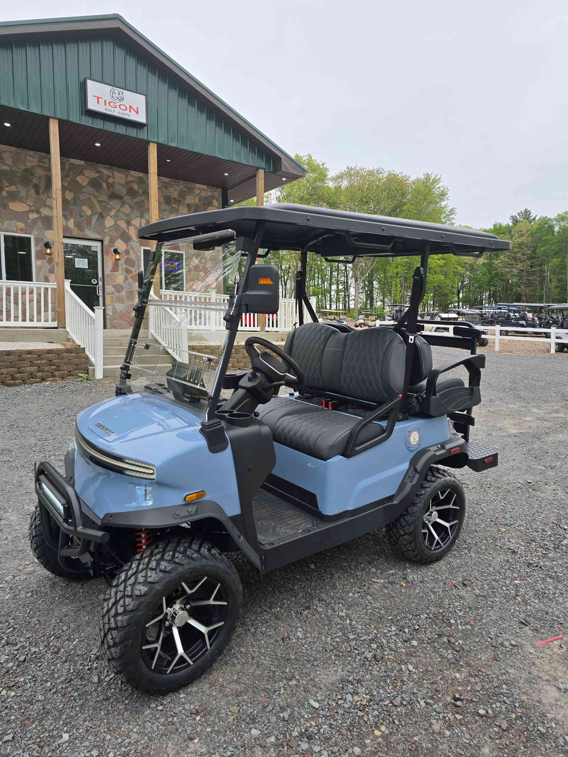 2026 Denago Nomad XL Golf Cart in Glacier