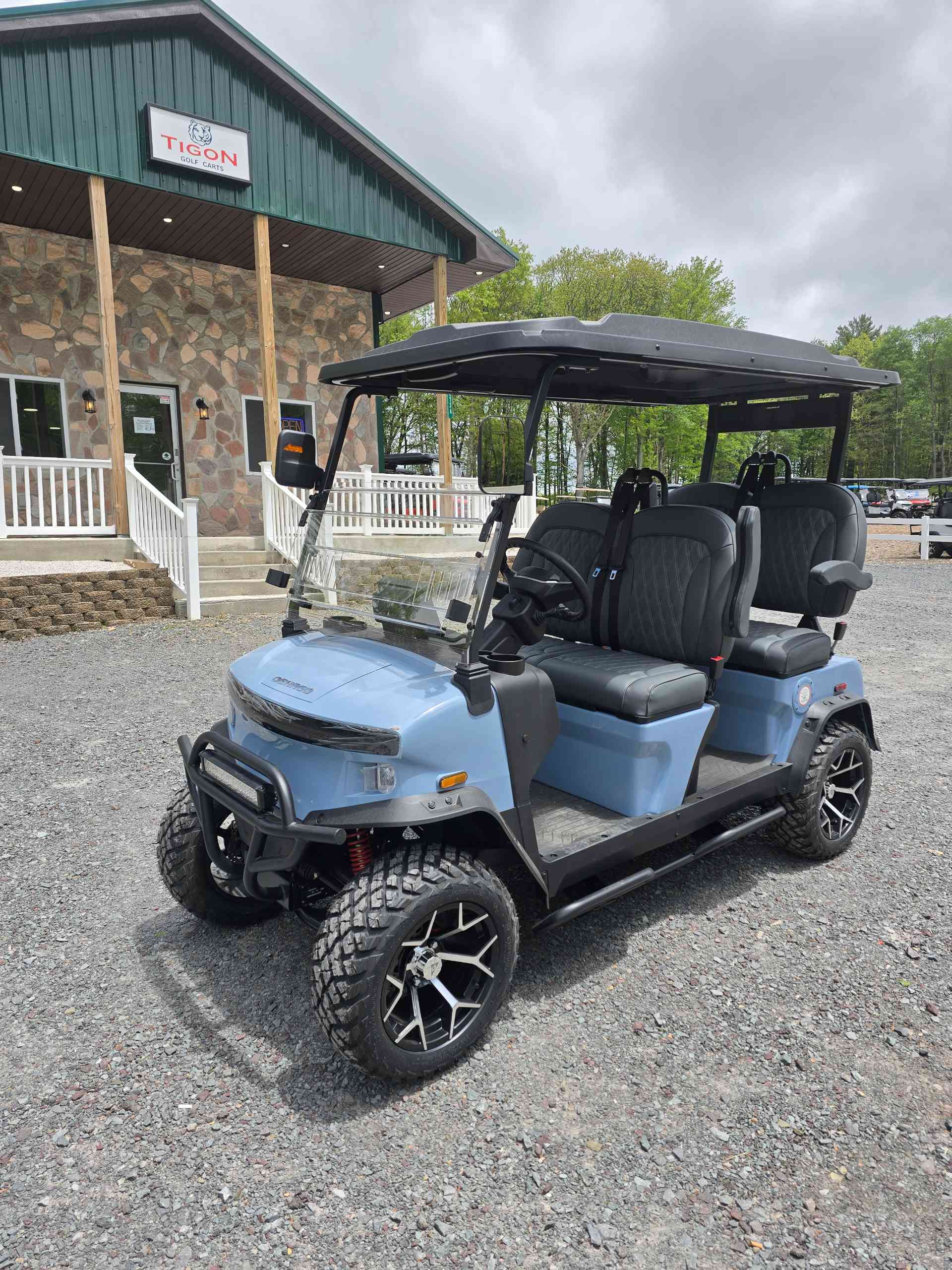 2026 Denago Rover XL Golf Cart in Glacier