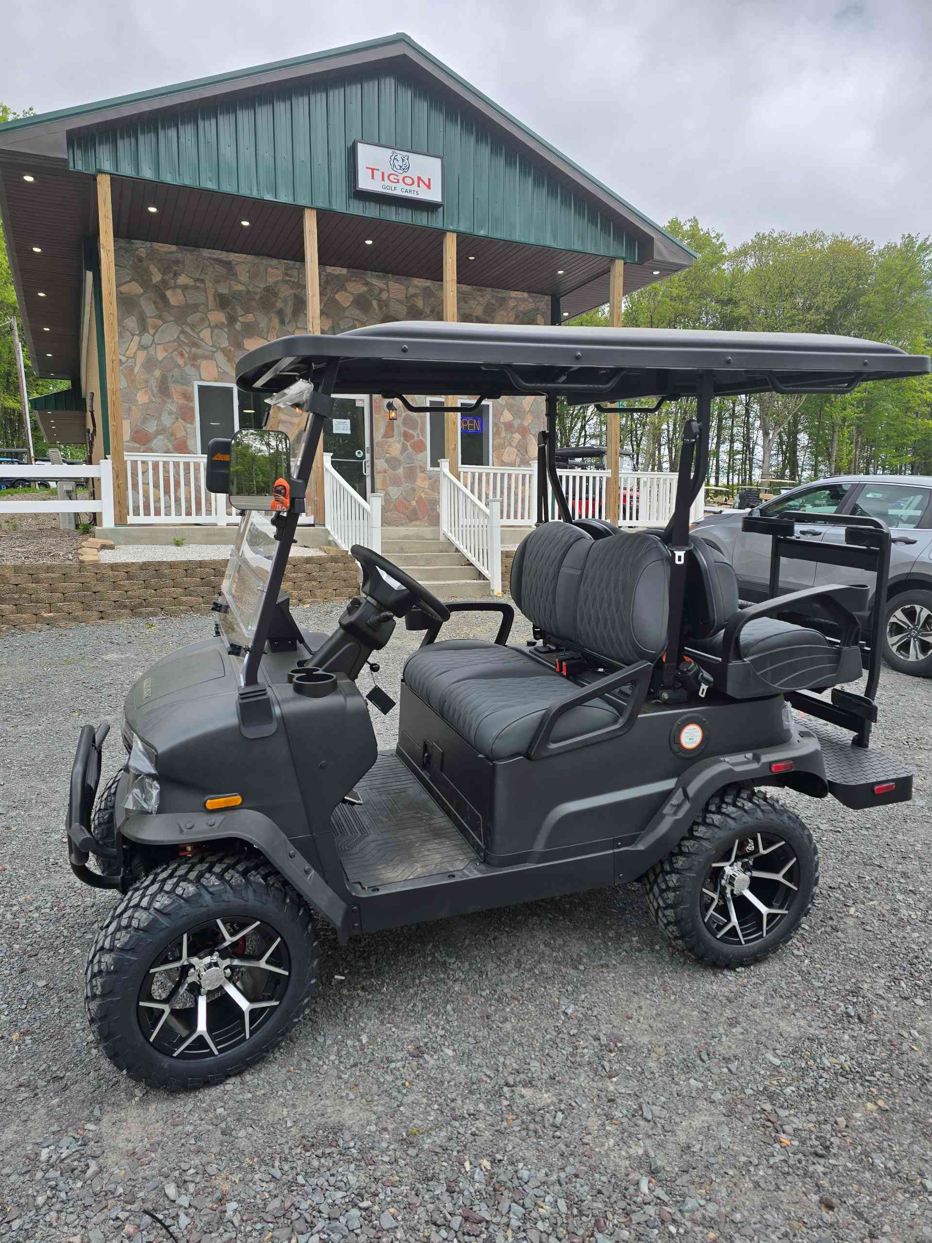 2026 Denago Nomad XL Golf Cart in Matte Black