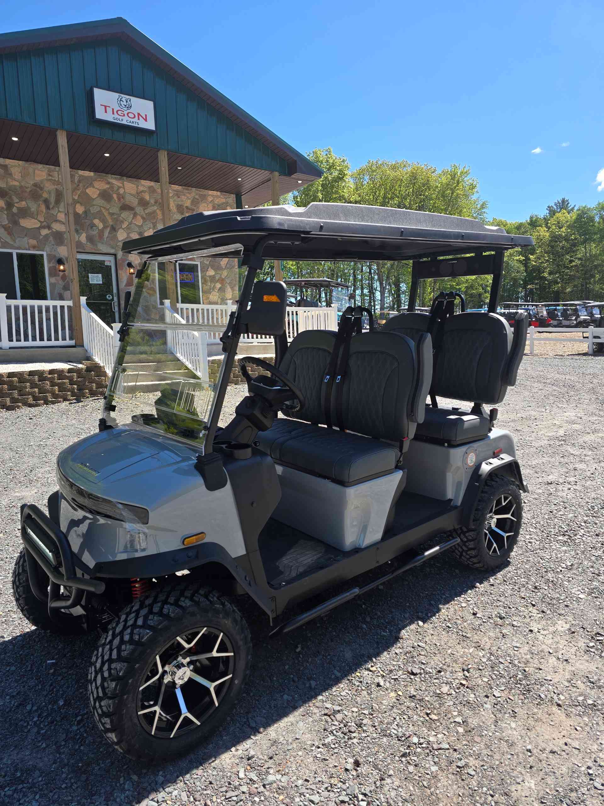 2026 Denago Rover XL Golf Cart in Gray