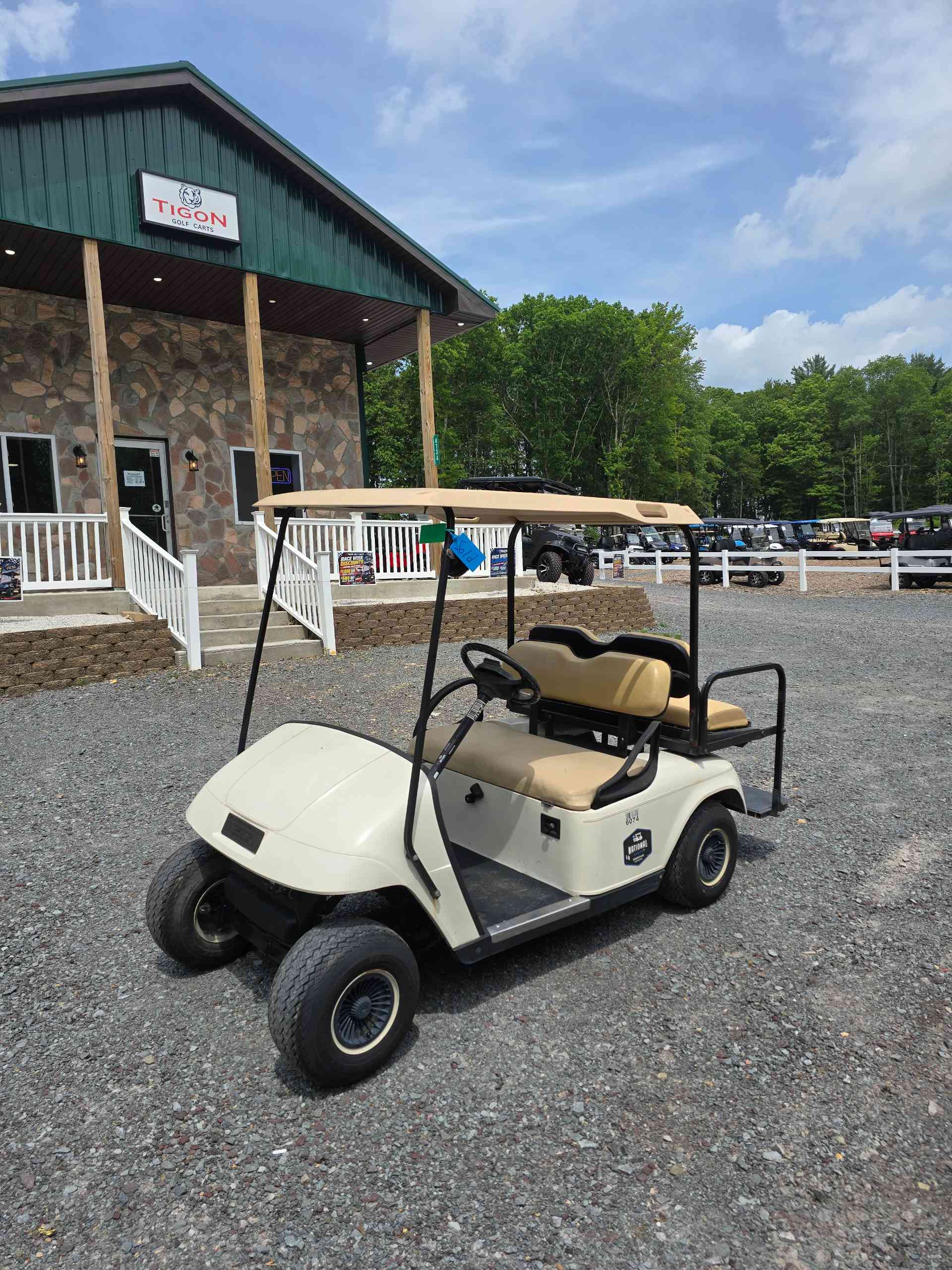 Used 2007 EZGO TXT Golf Cart in White for sale at TIGON Long Pond, PA