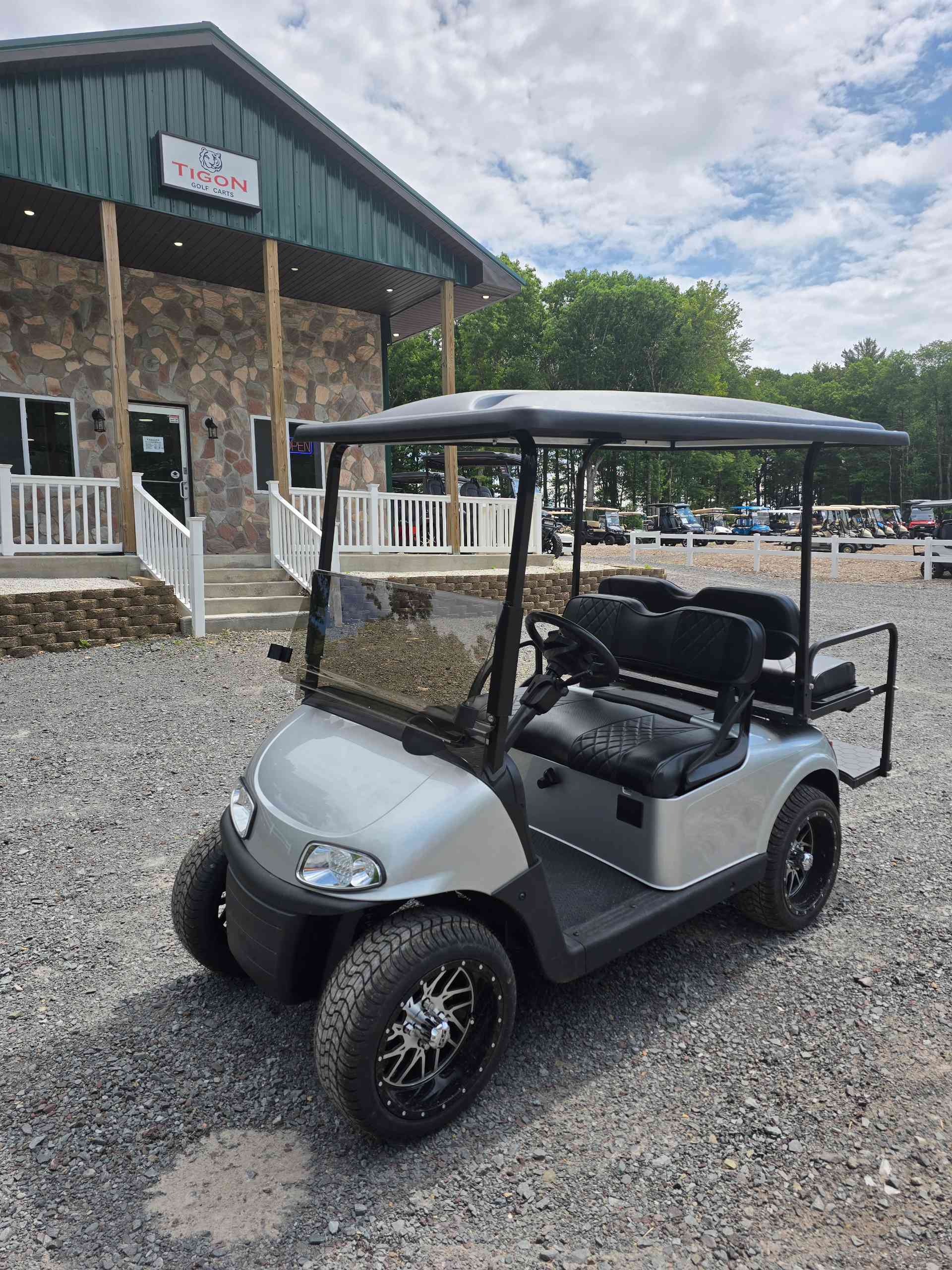 2020 EZGO RXV Golf Cart in Silver