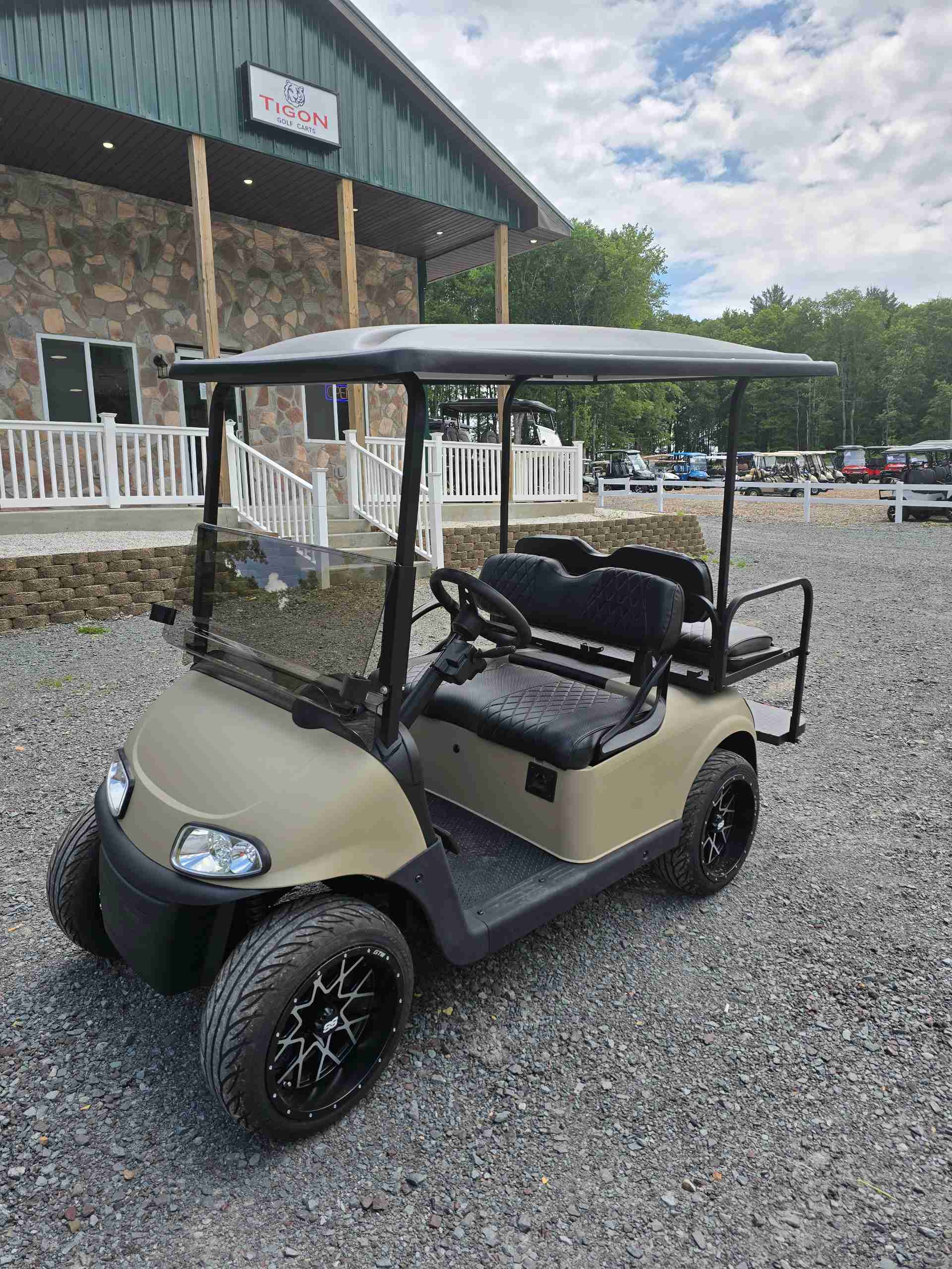 2020 EZGO RXV Golf Cart in Beige