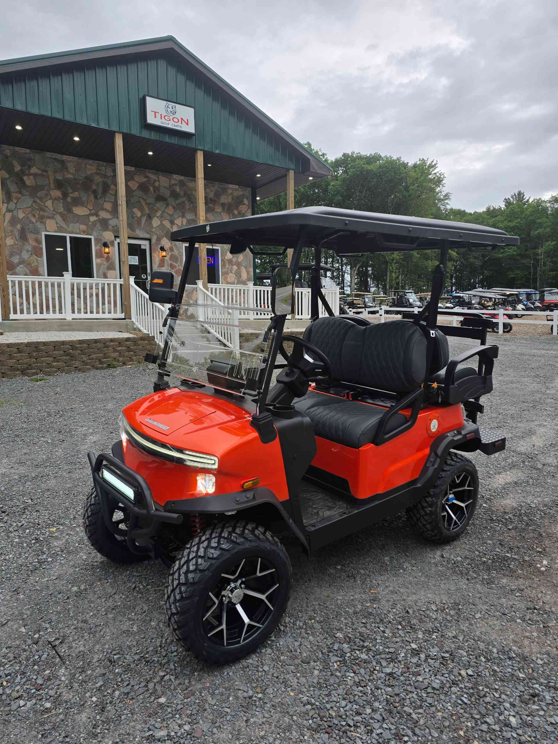 2026 Denago Nomad XL Golf Cart in Lava