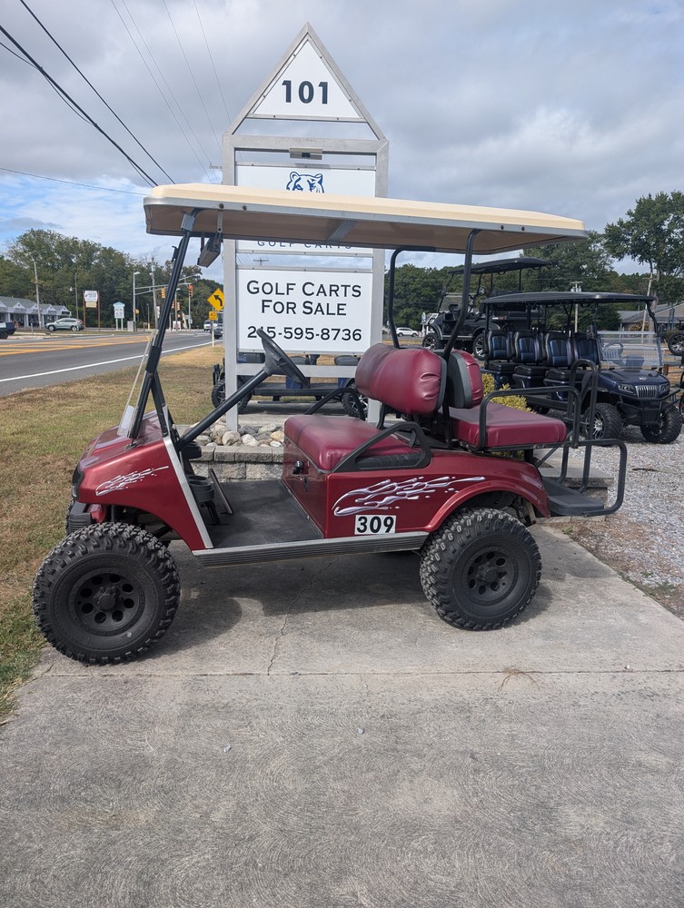 1998 Club Car DS Red image 2