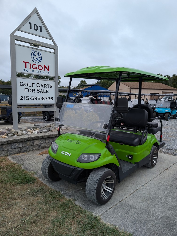 2020 Icon i40 Golf Cart in Lime