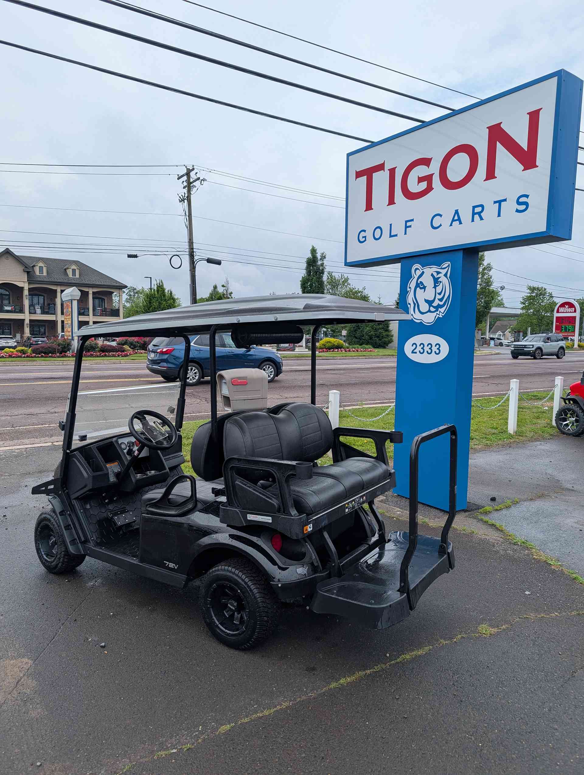 2022 EZGO TXT Black golf cart in Black — photo 3 of 4, Hatfield, PA
