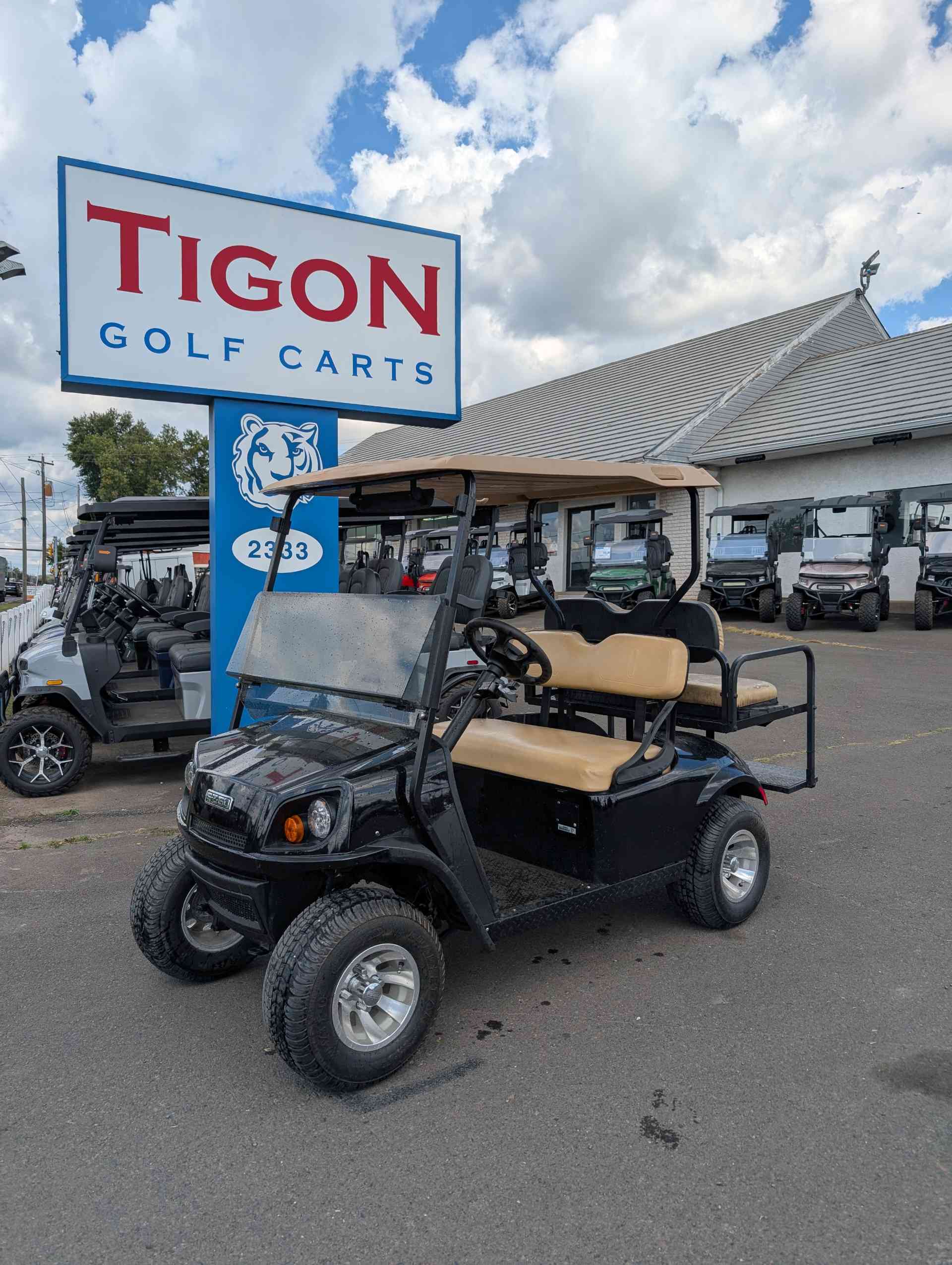 2018 EZGO TXT Golf Cart in Black