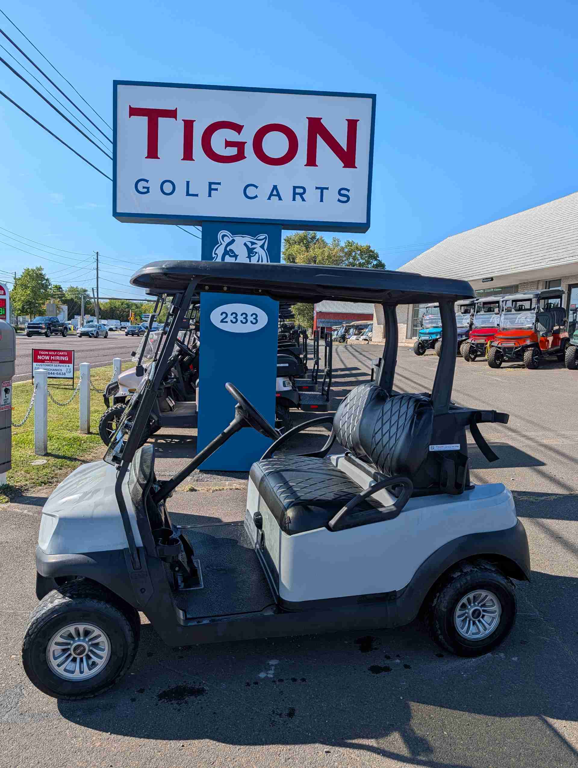 2018 Club Car Tempo Golf Cart in Gray